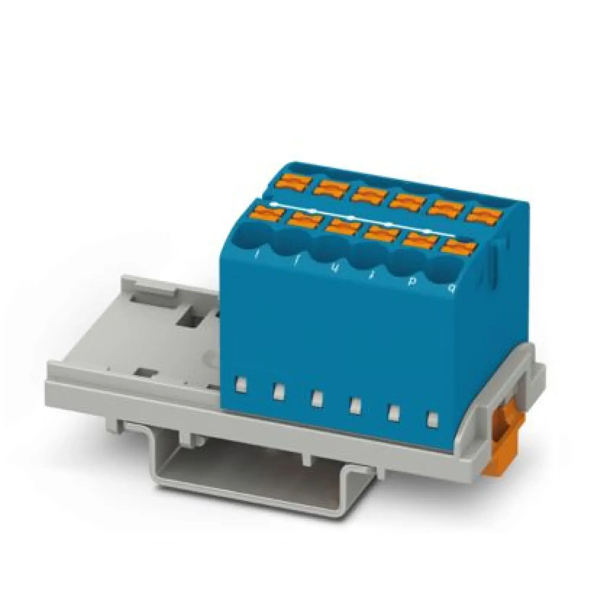 Phoenix Contact 3273024 Distribution block PTFIX 12X2,5-NS35 BU (img_001)