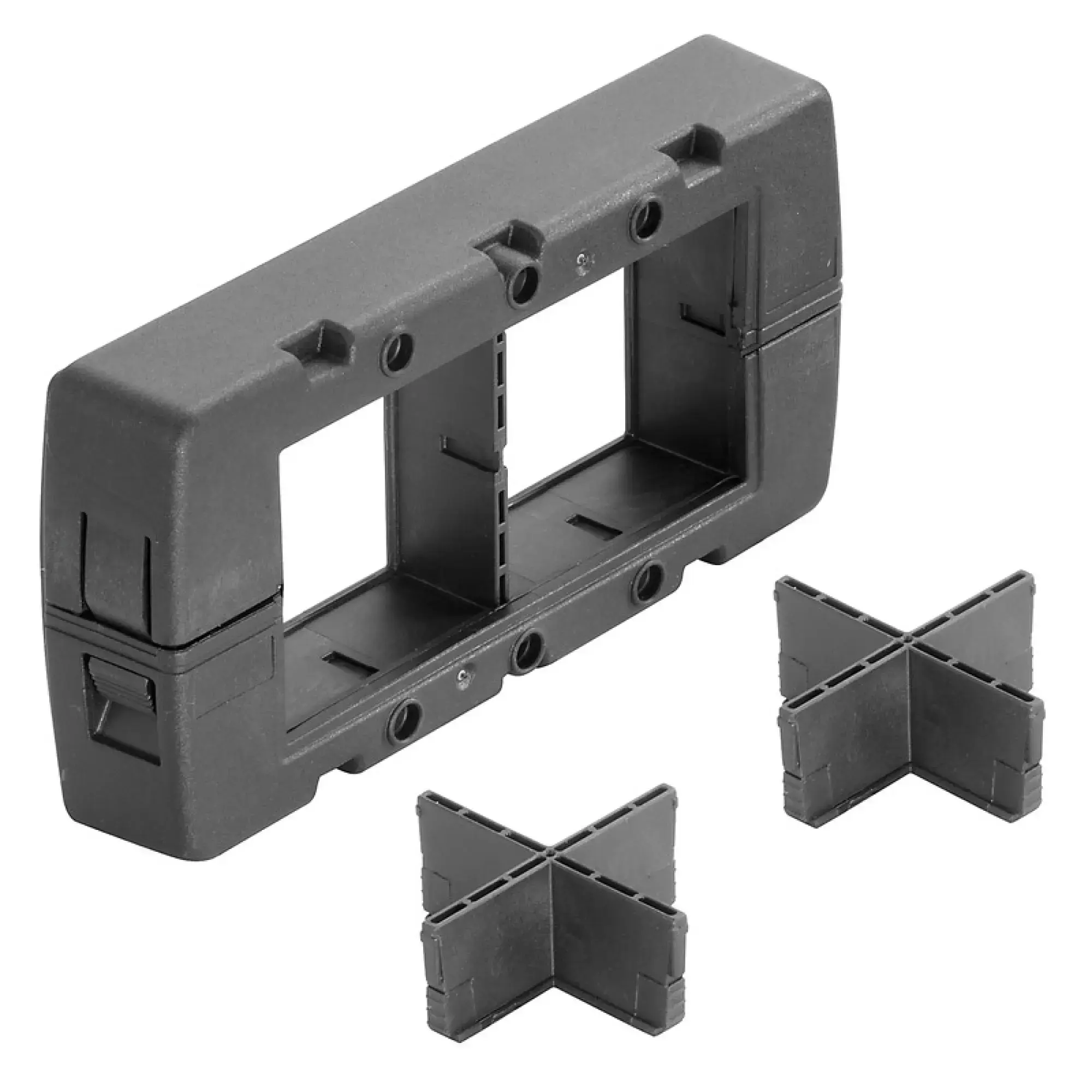 Weidmüller 2891530000 Sealing frame (Cable entries system), Cabtite (cable entry system), Polyamide, glass fibre-reinforced, Deep black, 126 x 64 x 24.2 mm, -40 °C…120 °C, (img_001) Weidmüller 2891530000 Sealing frame (Cable entries system), Cabtite (cable entry system), Polyamide, glass fibre-reinforced, Deep black, 126 x 64 x 24.2 mm, -40 °C…120 °C, (img_001)