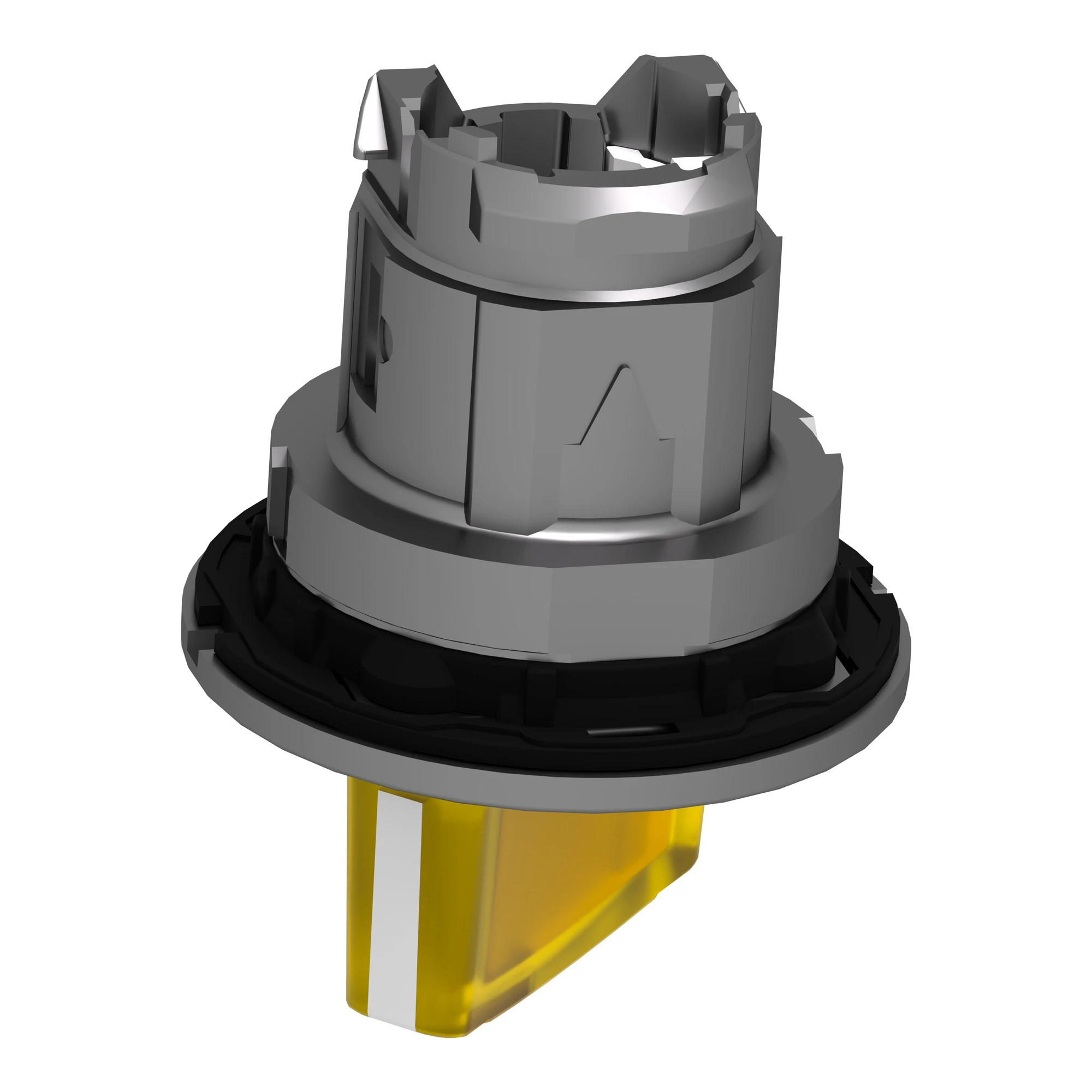 Schneider Electric ZB4FK1283 Illuminated selector switch, front element, Harmony XB4F, metal, 30mm, yellow, for universal LED, 2 positions, latching (img_007) Schneider Electric ZB4FK1283 Illuminated selector switch, front element, Harmony XB4F, metal, 30mm, yellow, for universal LED, 2 positions, latching (img_007)