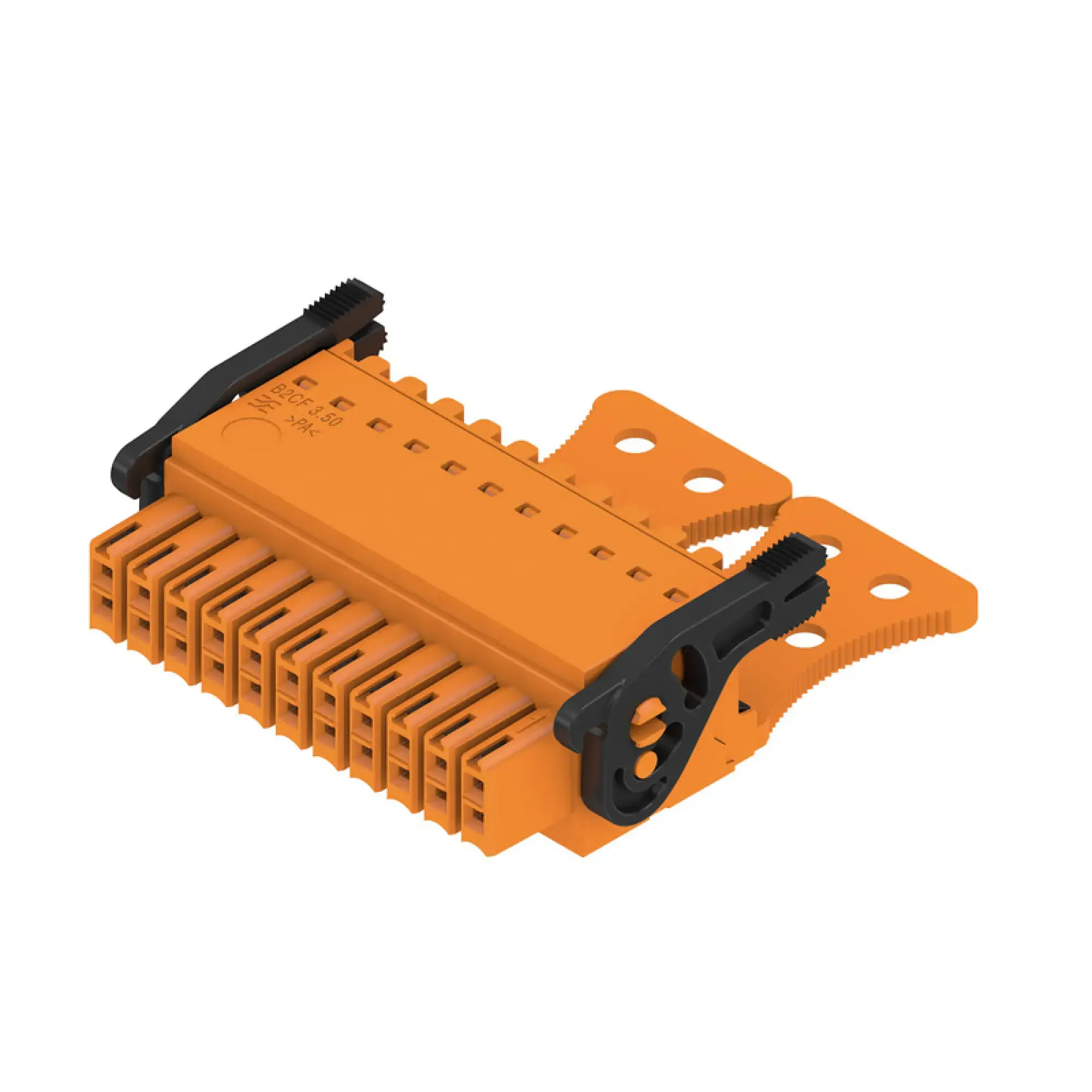 Weidmüller 3021600000 PCB connector (wire connection), 160 V, 13.4 A, Pitch in mm: 3.50, 1.5 mm², Number of poles: 22, PUSH IN with actuator, Box (img_001) Weidmüller 3021600000 PCB connector (wire connection), 160 V, 13.4 A, Pitch in mm: 3.50, 1.5 mm², Number of poles: 22, PUSH IN with actuator, Box (img_001)