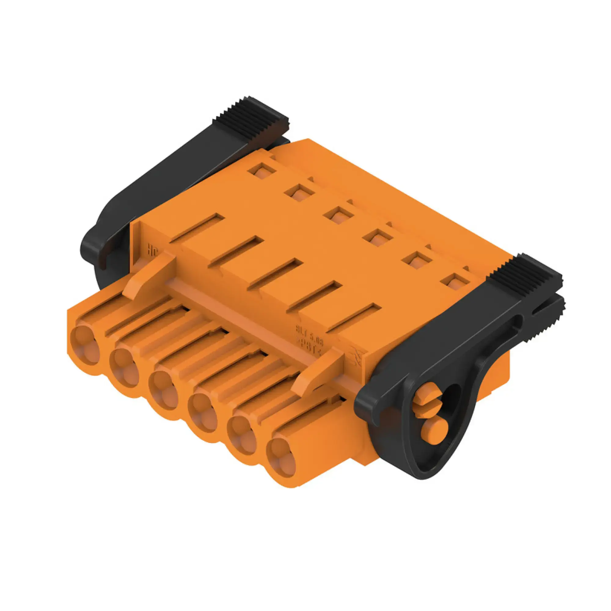 Weidmüller 1890260000 PCB connector (wire connection), 320 V, 27 A, Pitch in mm: 5.08, 2.5 mm², Number of poles: 6, TOP connection, Box (img_001)