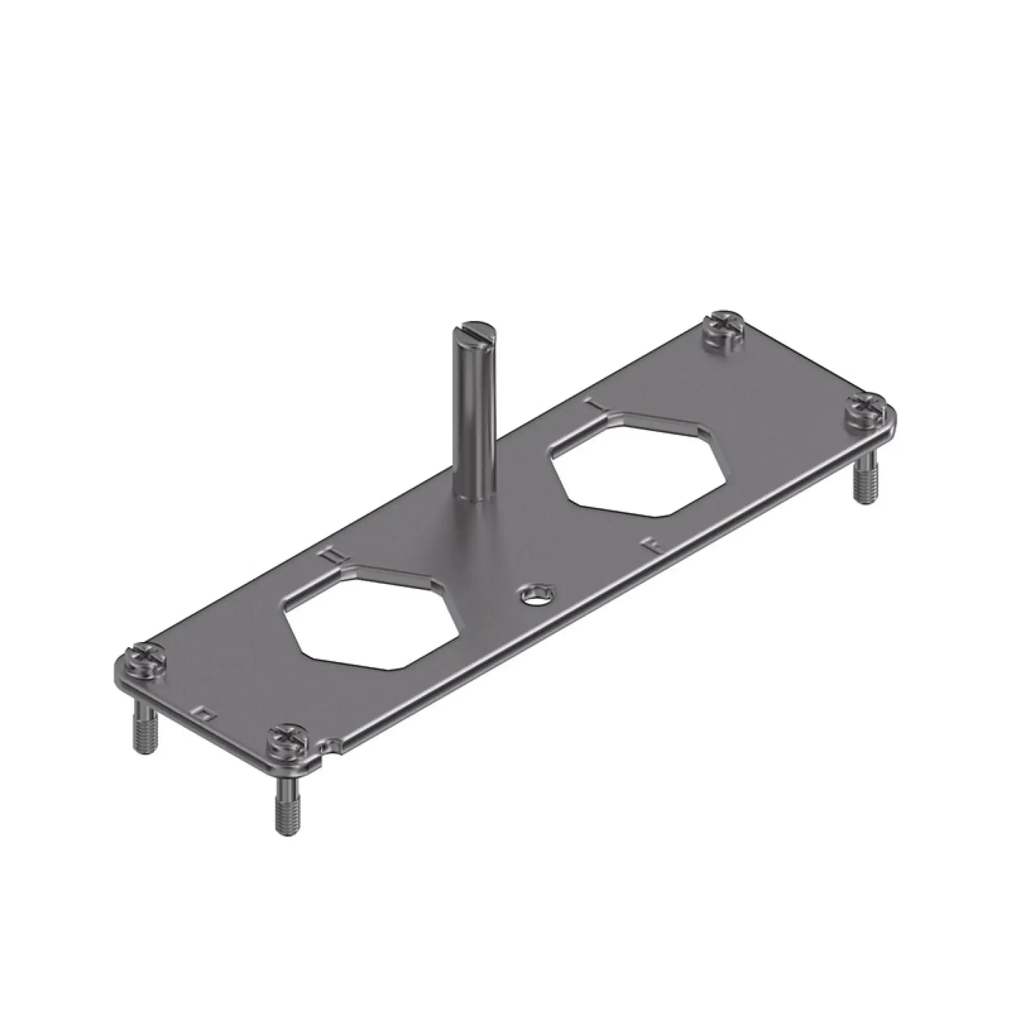 Weidmüller 1103690000 Mounting frame for industrial connector, Series: HighPower, Size: 8, Number of poles: 2, Stainless steel, rust-proof (img_001) Weidmüller 1103690000 Mounting frame for industrial connector, Series: HighPower, Size: 8, Number of poles: 2, Stainless steel, rust-proof (img_001)