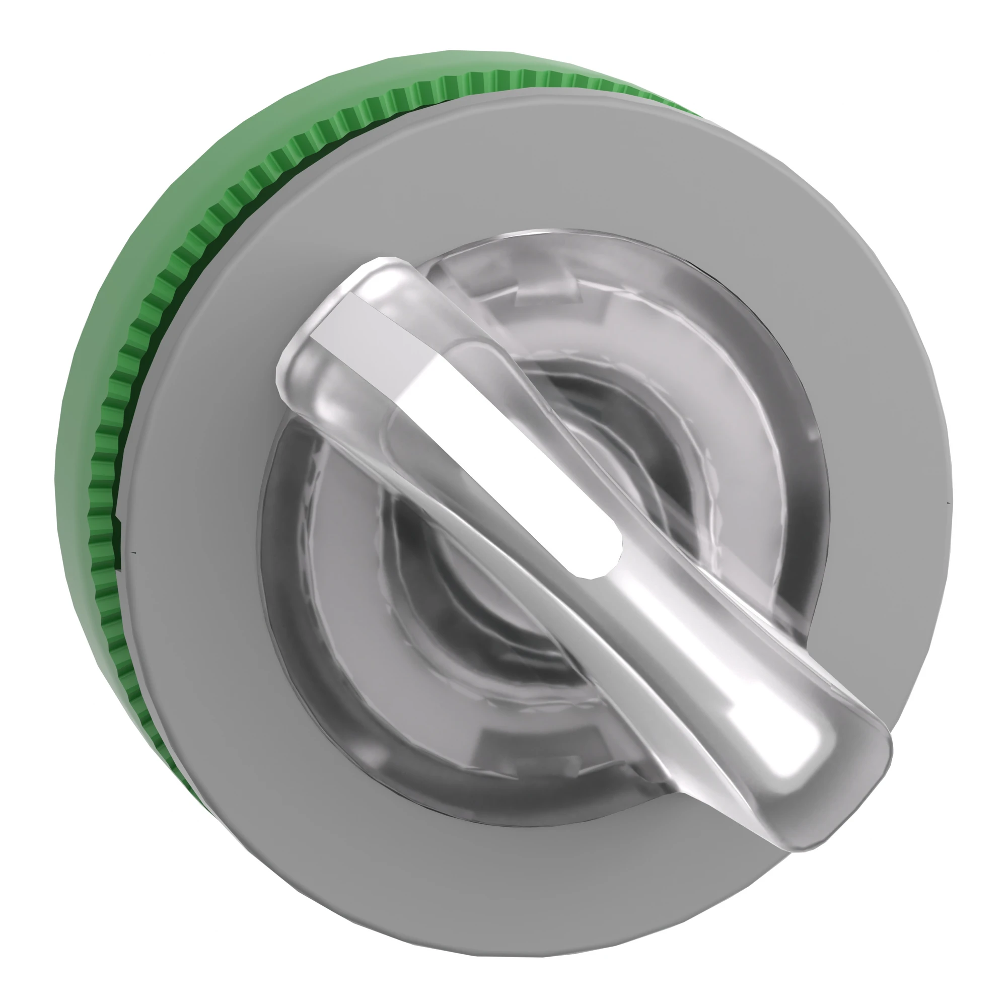 Schneider Electric ZB5FK1213C0 Illuminated selector switch, front element, Harmony XB5F, plastic, 30mm, white, for universal LED, 2 positions, latching (img_001) Schneider Electric ZB5FK1213C0 Illuminated selector switch, front element, Harmony XB5F, plastic, 30mm, white, for universal LED, 2 positions, latching (img_001)