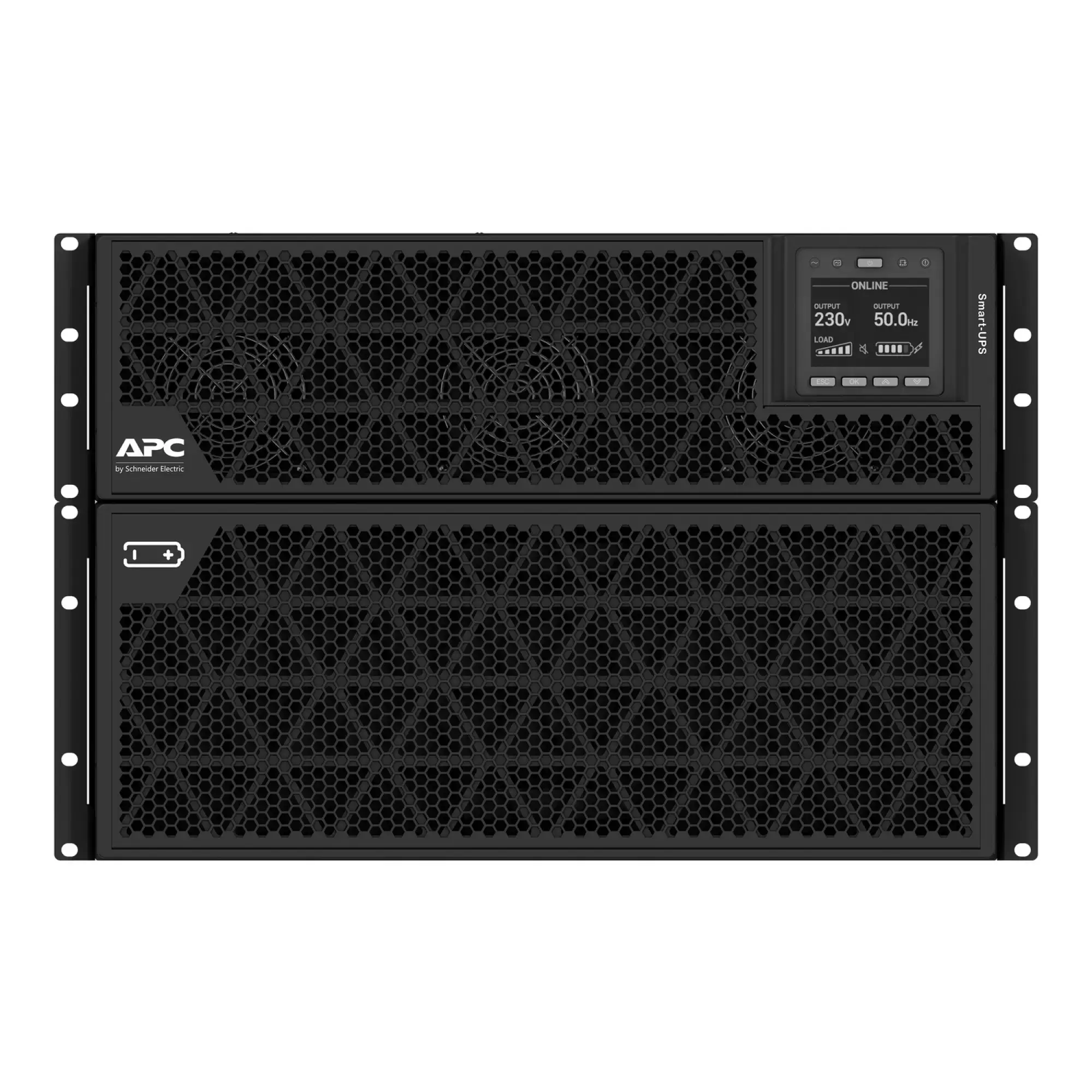 APC SRTG15KXLI Smart-UPS On-Line, 15kVA/15kW, Rack/Tower, 230V/380V..415V, Festverdrahtung 3-adrig (1P+N+E) + 5-adrig (3P+N+E), Netzwerkkarte, o. Rack-Einbausatz (img_002)