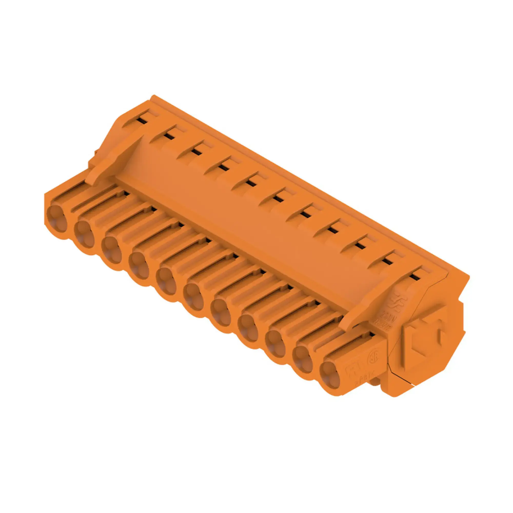 Weidmüller 1945840000 PCB connector (wire connection), 320 V, 17.5 A, Pitch in mm: 5.08, 4 mm², Number of poles: 11, Clamping yoke connection, Box (img_001) Weidmüller 1945840000 PCB connector (wire connection), 320 V, 17.5 A, Pitch in mm: 5.08, 4 mm², Number of poles: 11, Clamping yoke connection, Box (img_001)