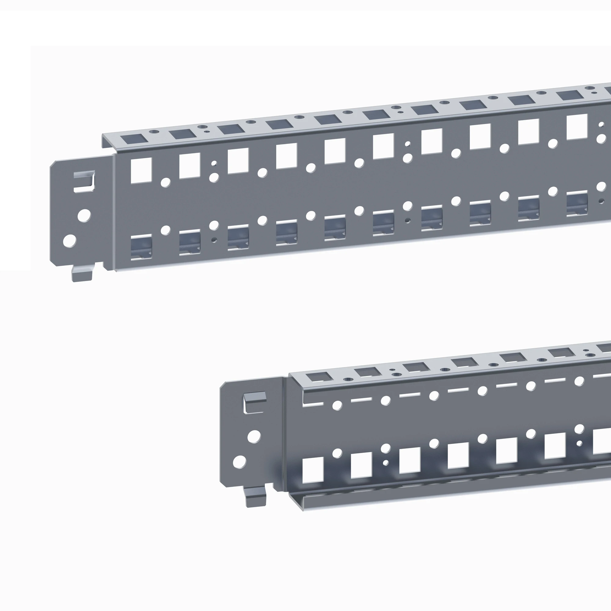 Schneider Electric NSYSQCR6540 Spacial SF/SM quick-assembly mounting rail, 400x400x400mm, pack of 2 (img_001)