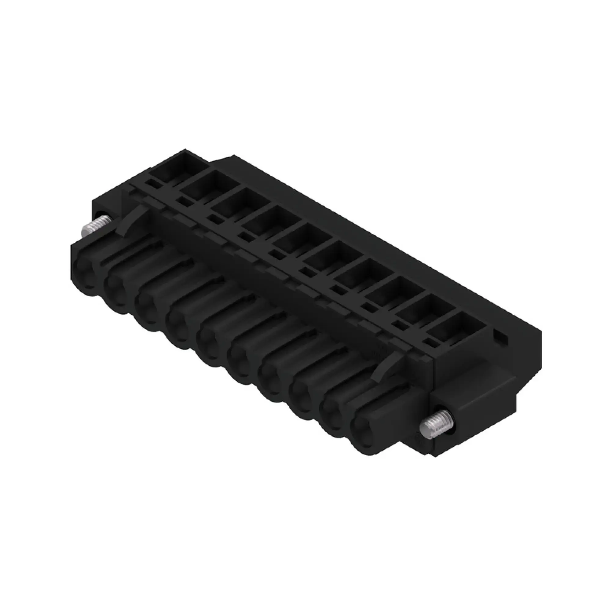 Weidmüller 1950120000 PCB connector (wire connection), 320 V, 23 A, Pitch in mm: 5.08, 4 mm², Number of poles: 10, Clamping yoke connection, Box (img_001) Weidmüller 1950120000 PCB connector (wire connection), 320 V, 23 A, Pitch in mm: 5.08, 4 mm², Number of poles: 10, Clamping yoke connection, Box (img_001)