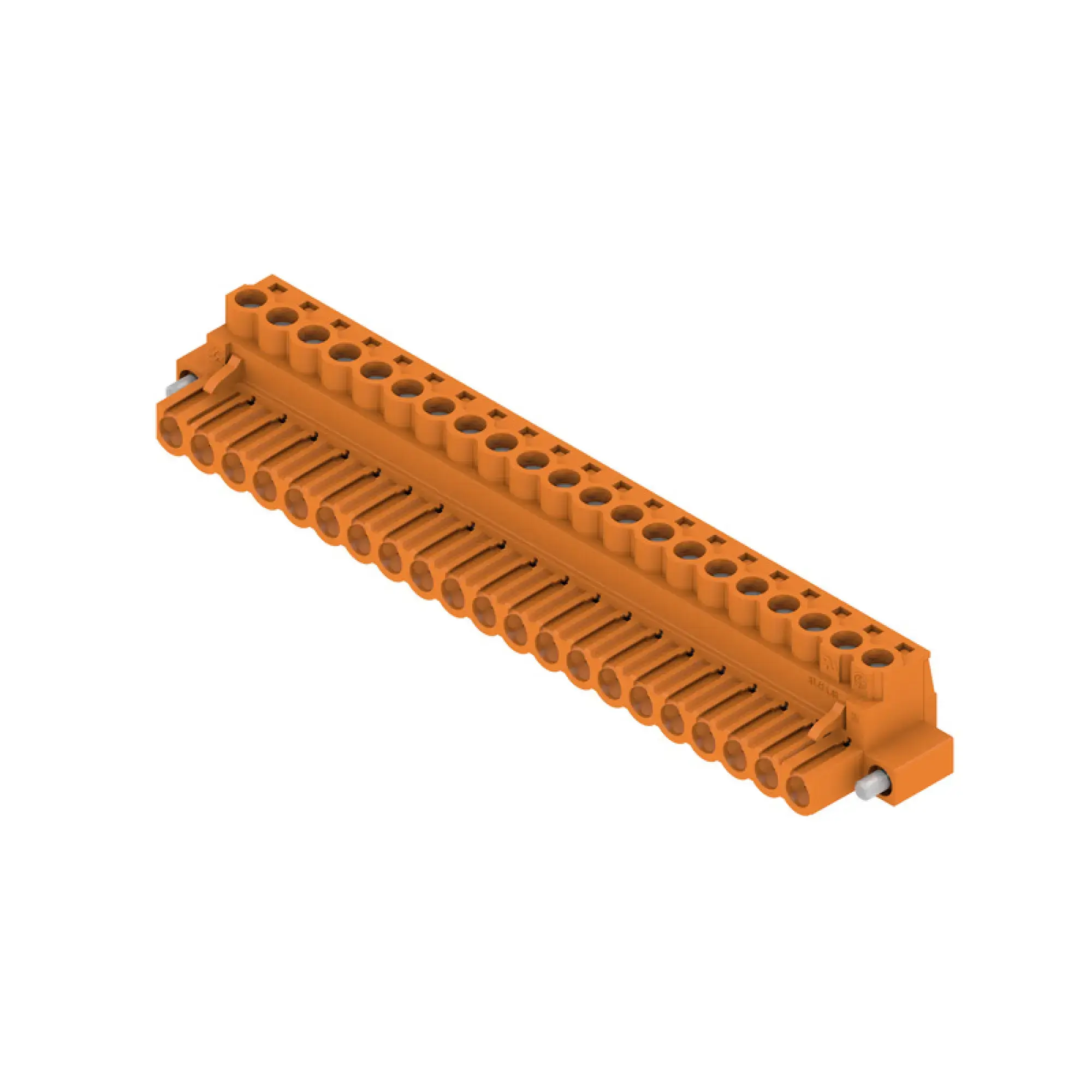 Weidmüller 1944280000 PCB connector (wire connection), 320 V, 23 A, Pitch in mm: 5.08, 4 mm², Number of poles: 21, Clamping yoke connection, Box (img_001)