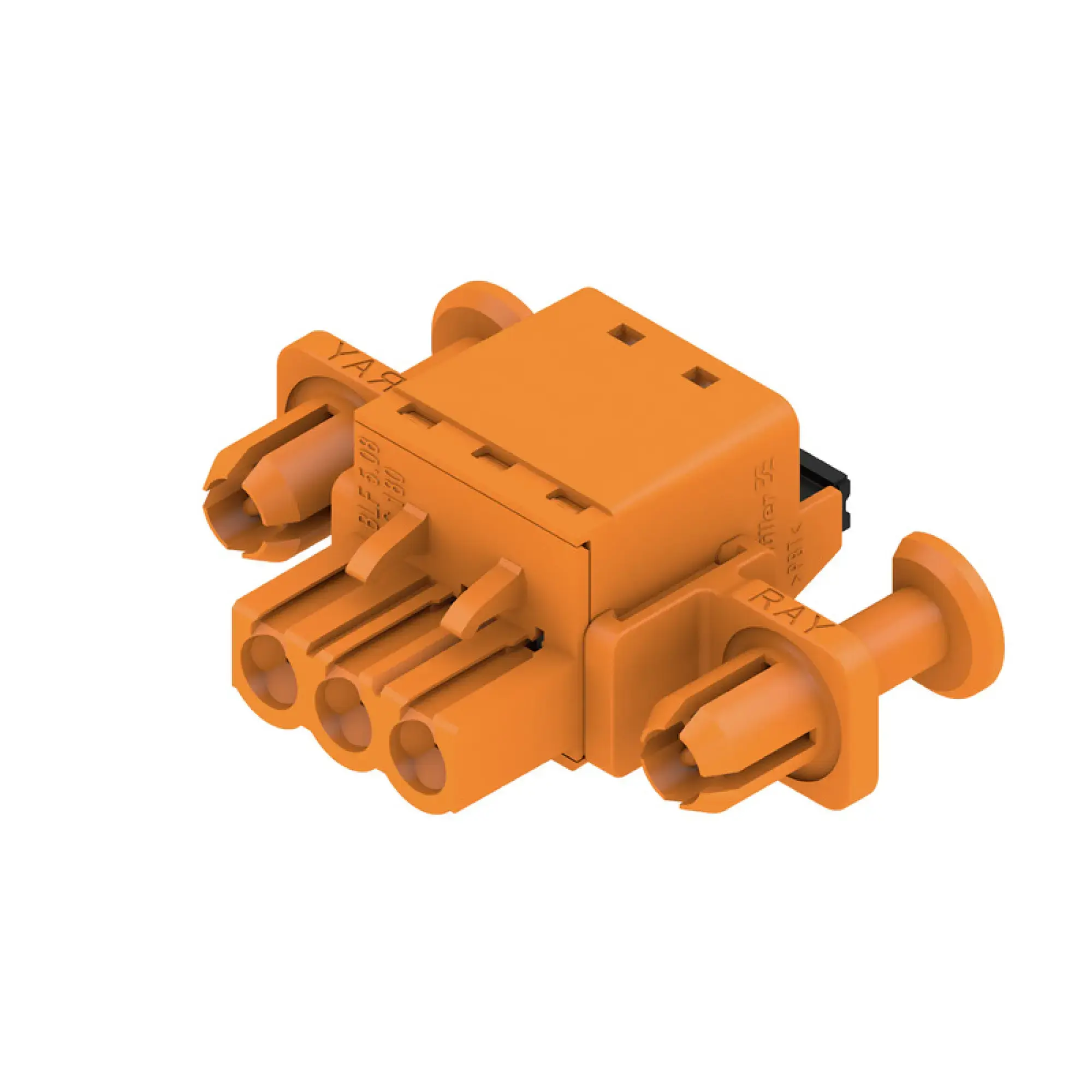 Weidmüller 1353250000 PCB connector (wire connection), 320 V, 24 A, Pitch in mm: 5.08, 3.31 mm², Number of poles: 3, PUSH IN with actuator, Box (img_001)