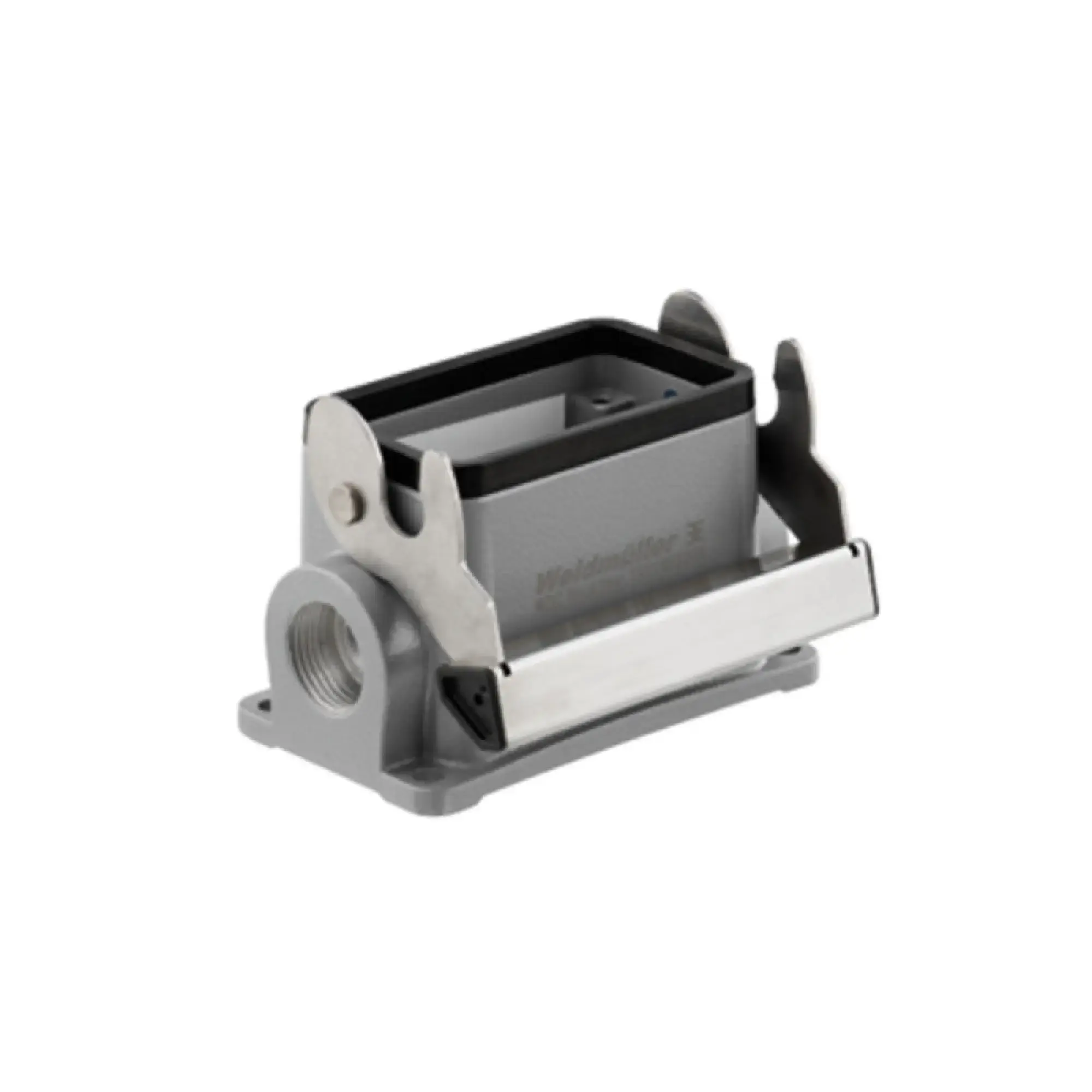 Weidmüller 1655470000 Housing (industry plug-in connectors), Base housing, End-locking clamp, lower side, Size: 4, IP65 (in plugged condition) (img_001) Weidmüller 1655470000 Housing (industry plug-in connectors), Base housing, End-locking clamp, lower side, Size: 4, IP65 (in plugged condition) (img_001)