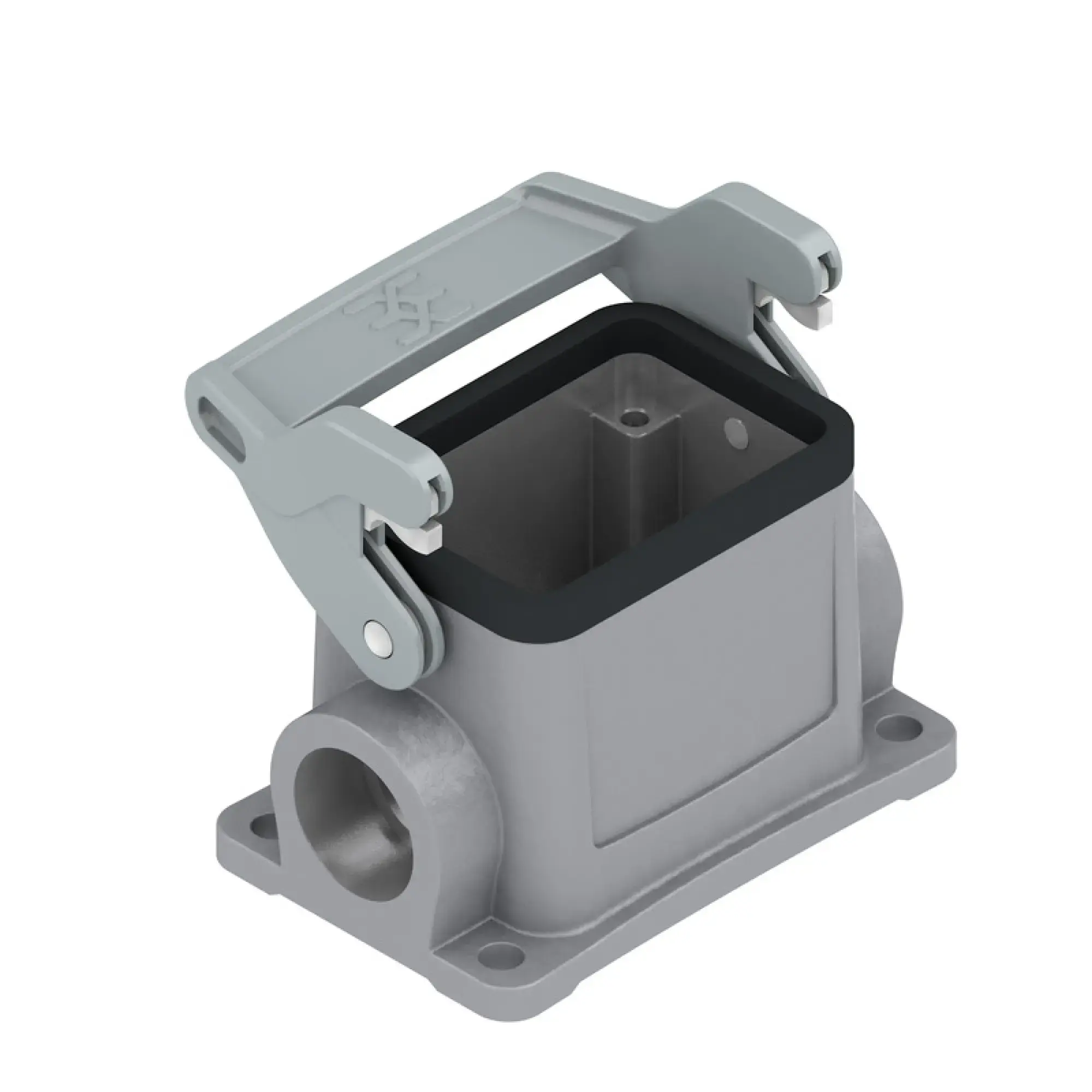 Weidmüller 2560840000 Housing (industry plug-in connectors), Base housing, End-locking clamp, lower side, Size: 3, IP65 (in plugged condition) (img_001) Weidmüller 2560840000 Housing (industry plug-in connectors), Base housing, End-locking clamp, lower side, Size: 3, IP65 (in plugged condition) (img_001)