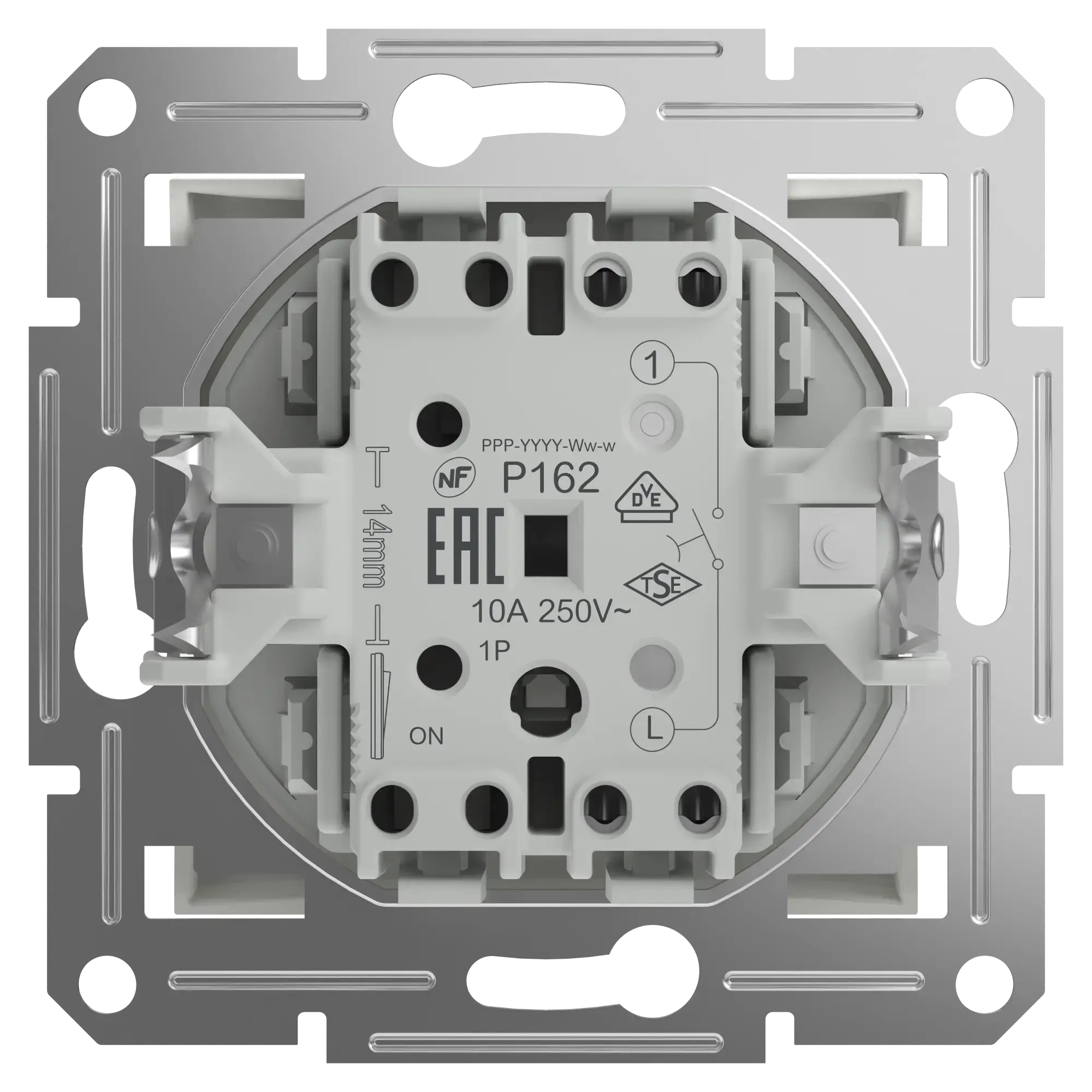 Schneider Electric EPH0770121D 1-Pole Push Button flush-mounted, white, Asfora (img_004) Schneider Electric EPH0770121D 1-Pole Push Button flush-mounted, white, Asfora (img_004)