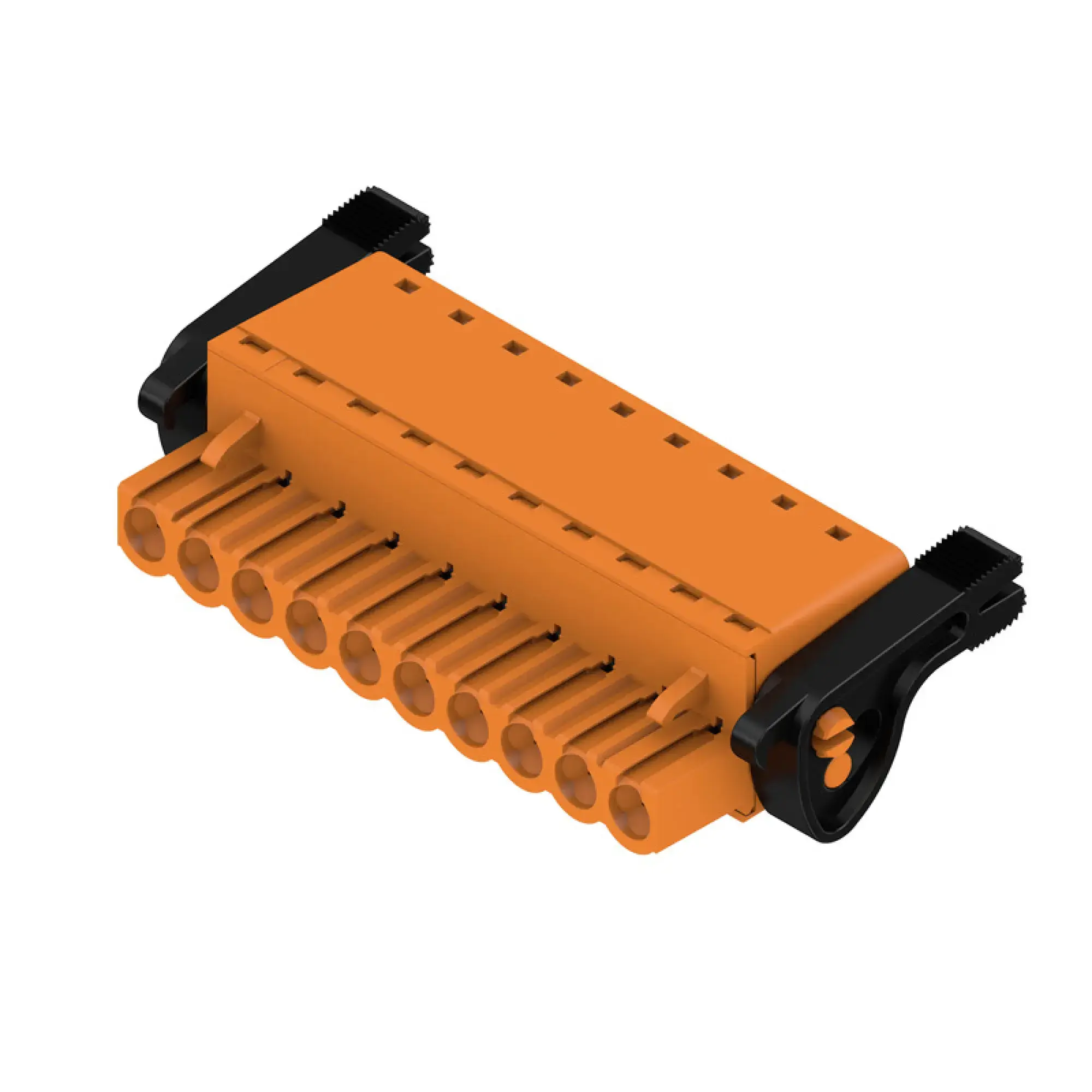 Weidmüller 1016430000 PCB connector (wire connection), 320 V, 23 A, Pitch in mm: 5.00, 3.31 mm², Number of poles: 10, PUSH IN with actuator, Box (img_001)