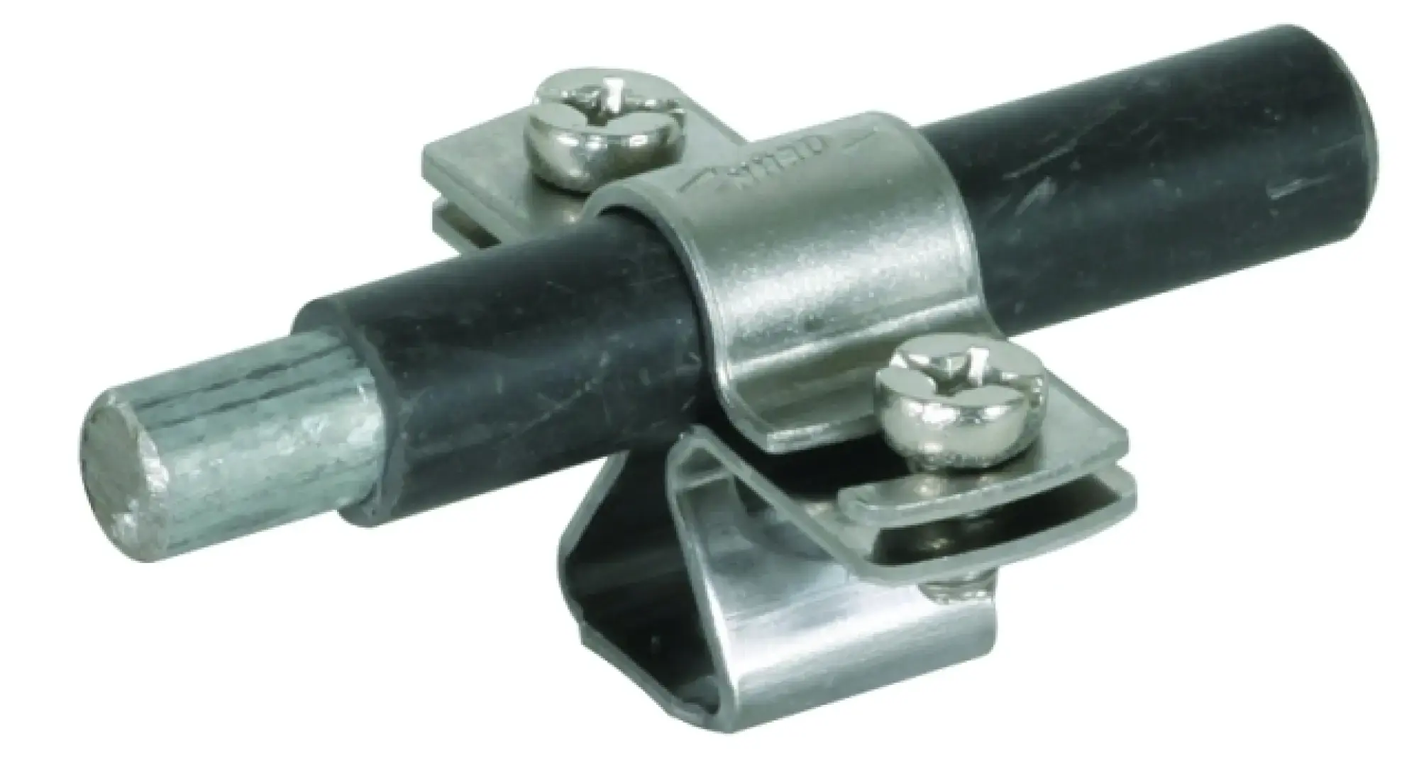 Dehn 274113 Conductor holder StSt with M8 thread f. Rd 13mm (img_001) Dehn 274113 Conductor holder StSt with M8 thread f. Rd 13mm (img_001)