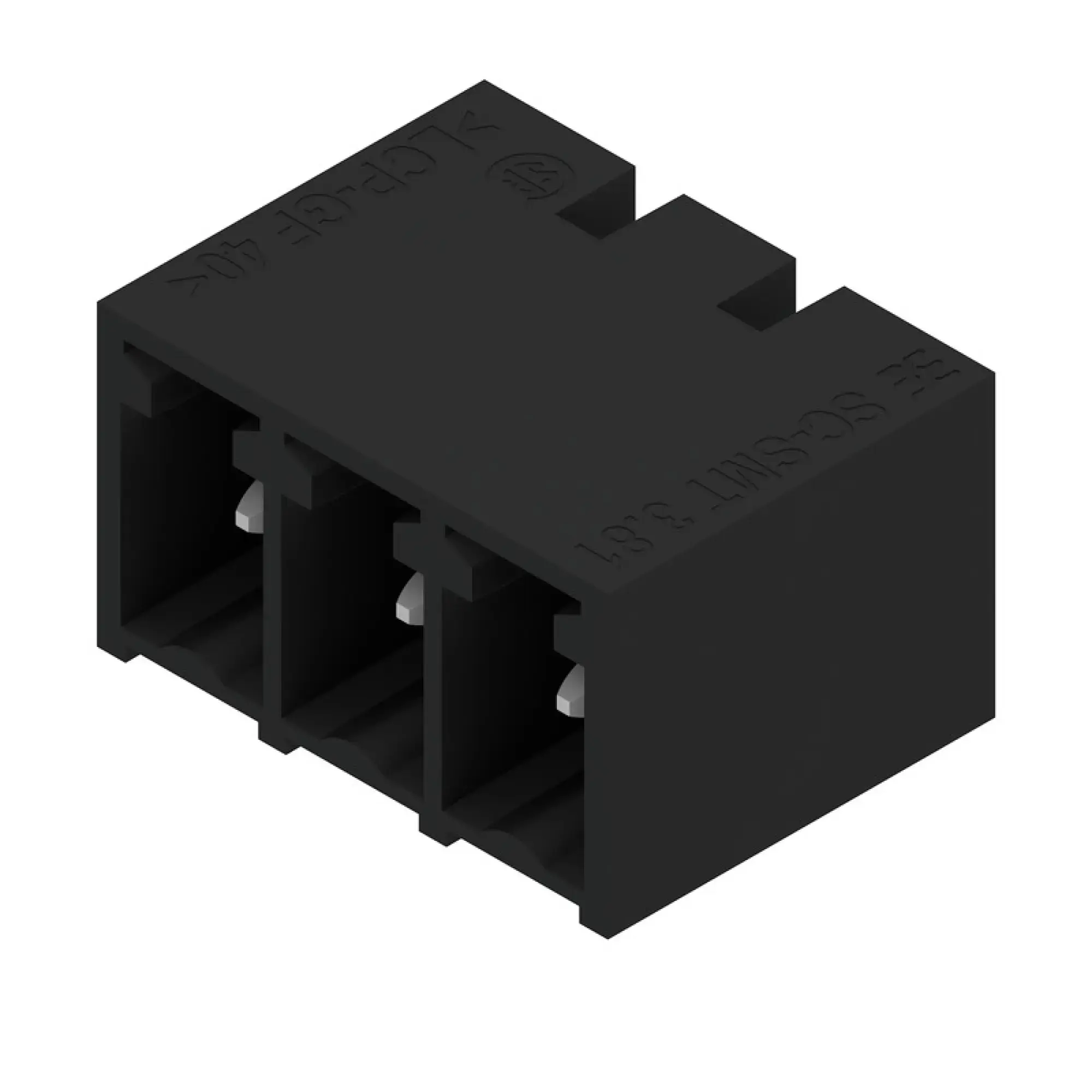 Weidmüller 1862970000 PCB connector (board connection), 160 V, 17.5 A, Pitch in mm: 3.81, Number of poles: 3, THT/THR solder connection, Box (img_001)