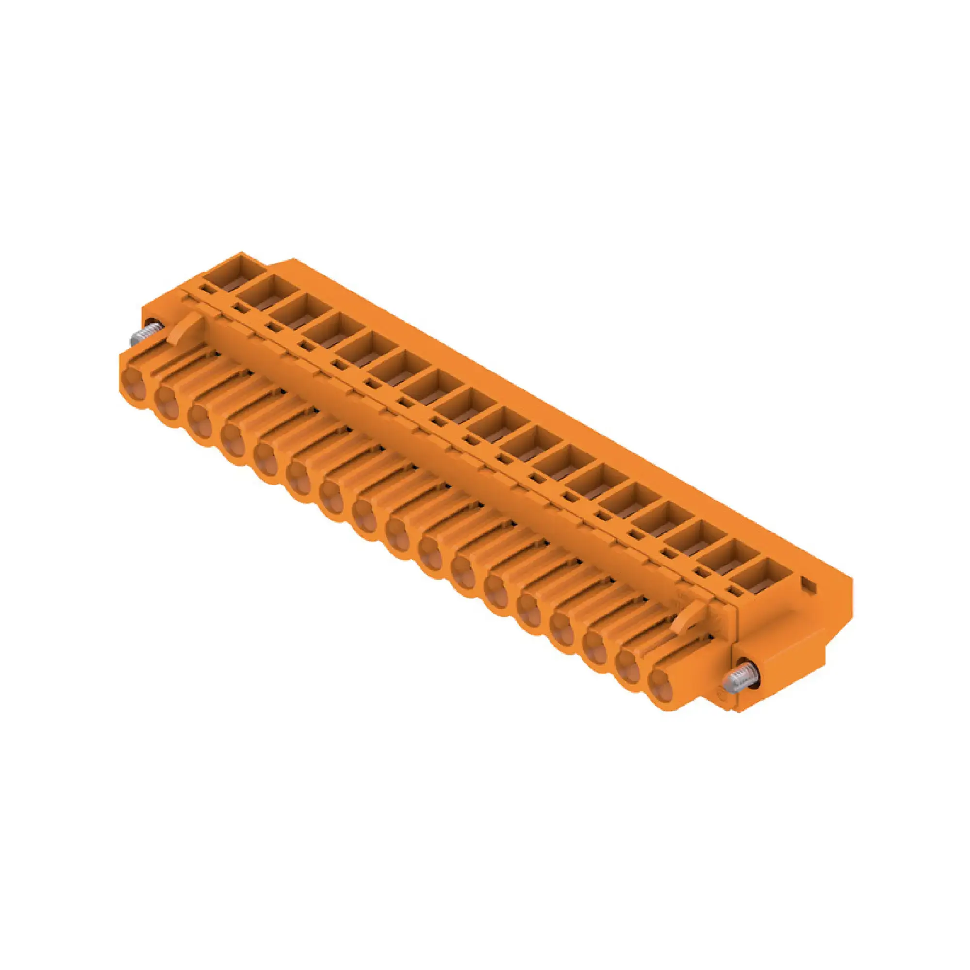 Weidmüller 1949950000 PCB connector (wire connection), 320 V, 23 A, Pitch in mm: 5.08, 4 mm², Number of poles: 17, Clamping yoke connection, Box (img_001) Weidmüller 1949950000 PCB connector (wire connection), 320 V, 23 A, Pitch in mm: 5.08, 4 mm², Number of poles: 17, Clamping yoke connection, Box (img_001)