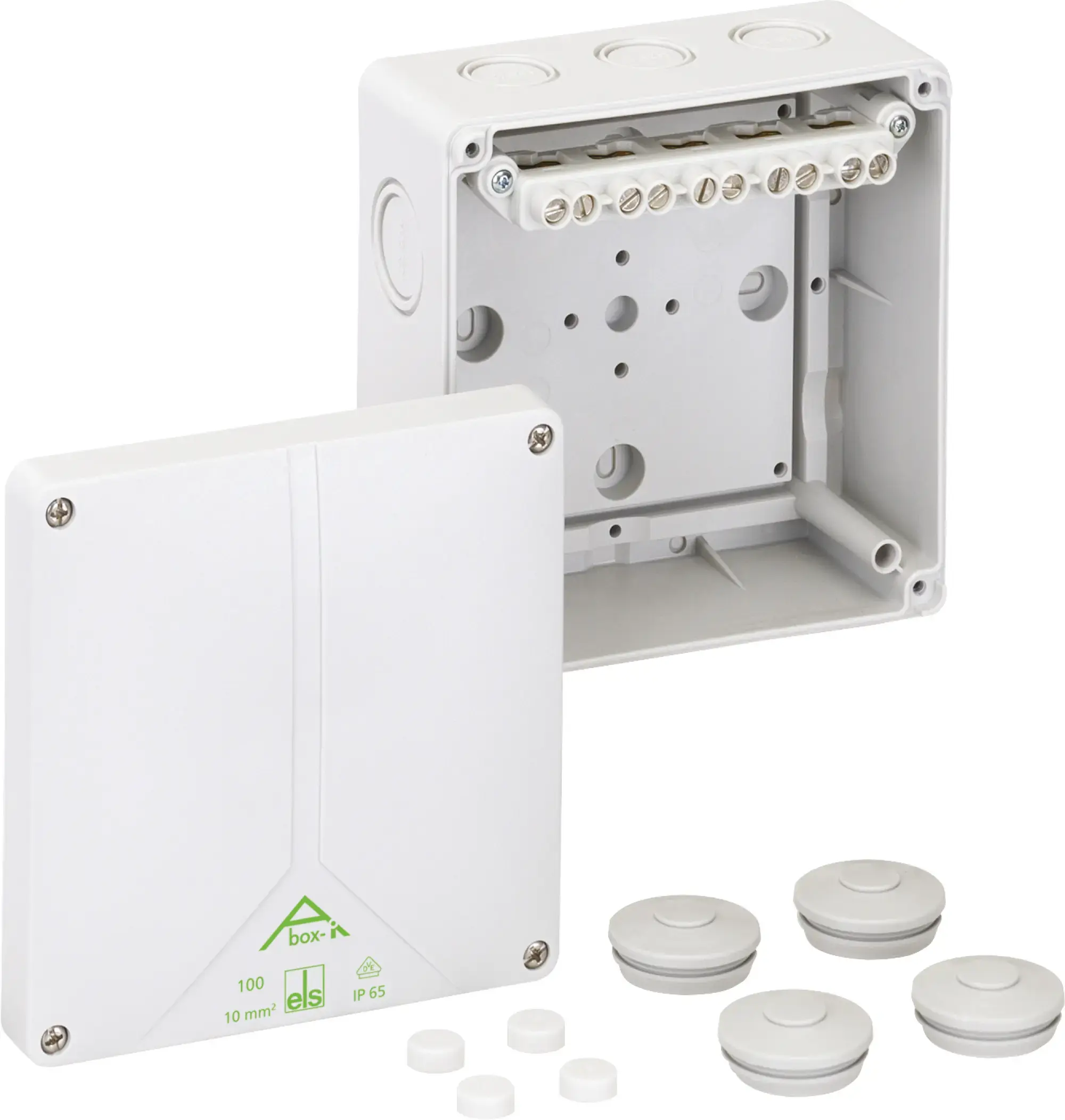 Spelsberg 49041001 Junction box, Type of protection IP65, max. 10², Impact strength IK08, Protection class II, Ui 690V AC, DLG, DNV, VDE, Halogen free (img_001) Spelsberg 49041001 Junction box, Type of protection IP65, max. 10², Impact strength IK08, Protection class II, Ui 690V AC, DLG, DNV, VDE, Halogen free (img_001)