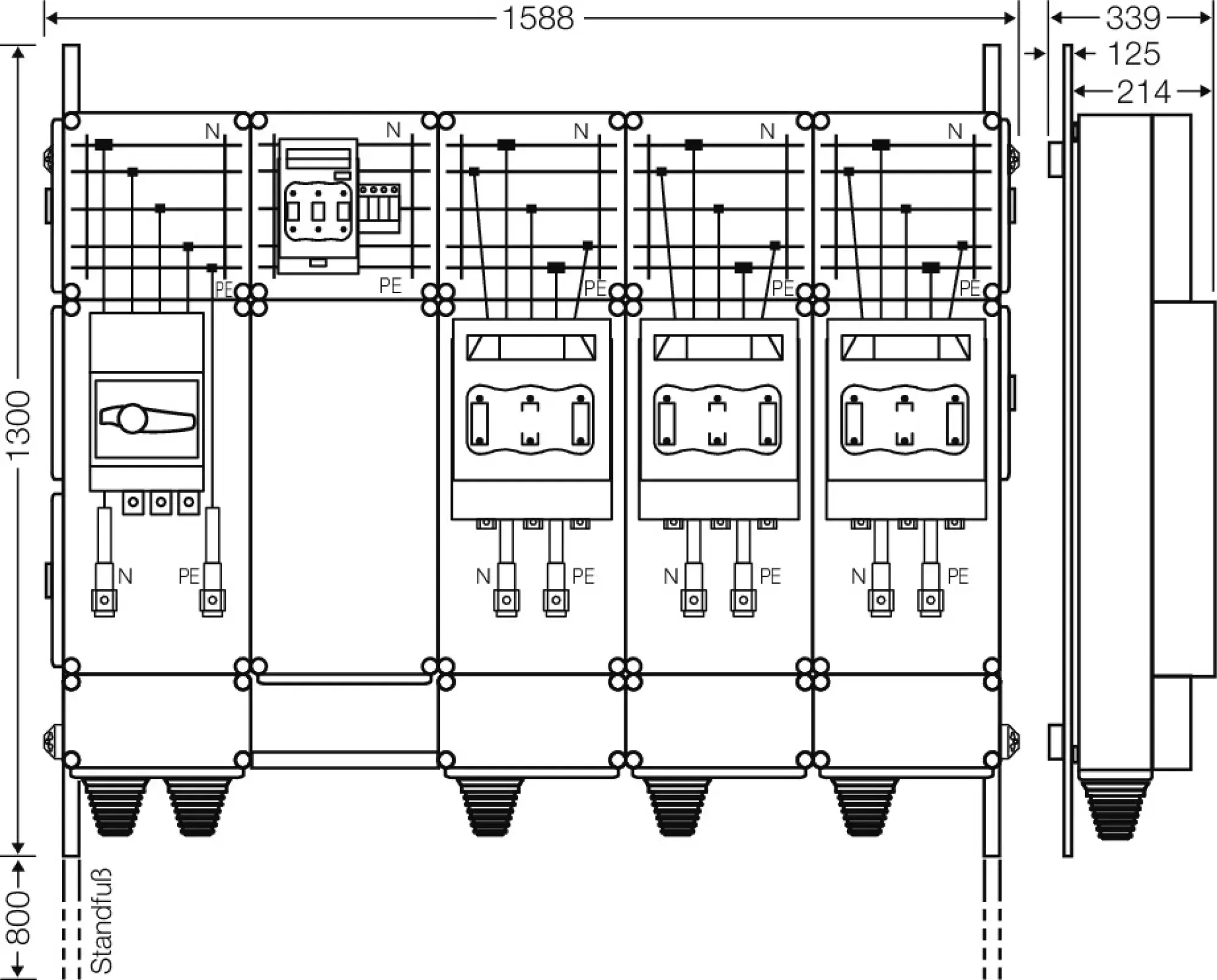 Hensel 65000251 Ladeverteiler für bis zu 3 Ladepunkte à 200 kW Mi EV 200kW 3001 (img_002) Hensel 65000251 Ladeverteiler für bis zu 3 Ladepunkte à 200 kW Mi EV 200kW 3001 (img_002)