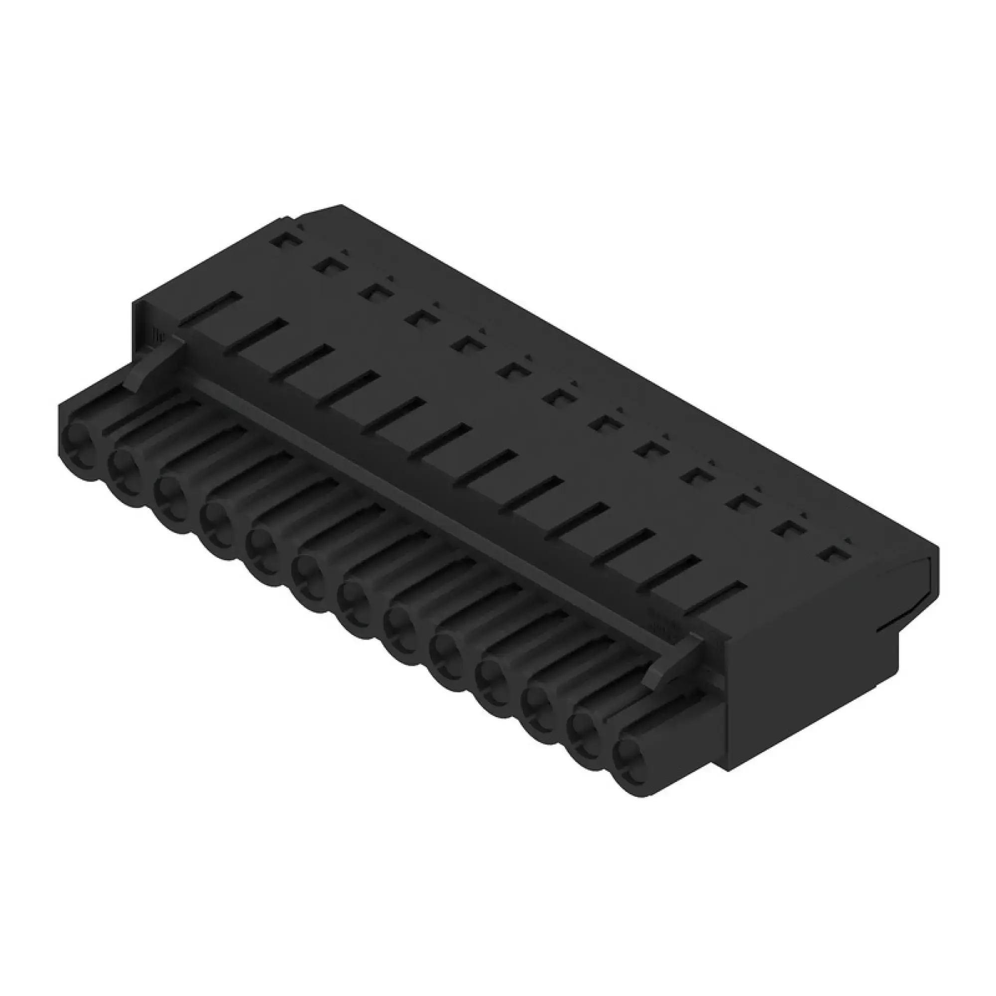 Weidmüller 1500610000 PCB connector (wire connection), 320 V, 27 A, Pitch in mm: 5.08, 2.5 mm², Number of poles: 13, TOP connection, Box (img_001)