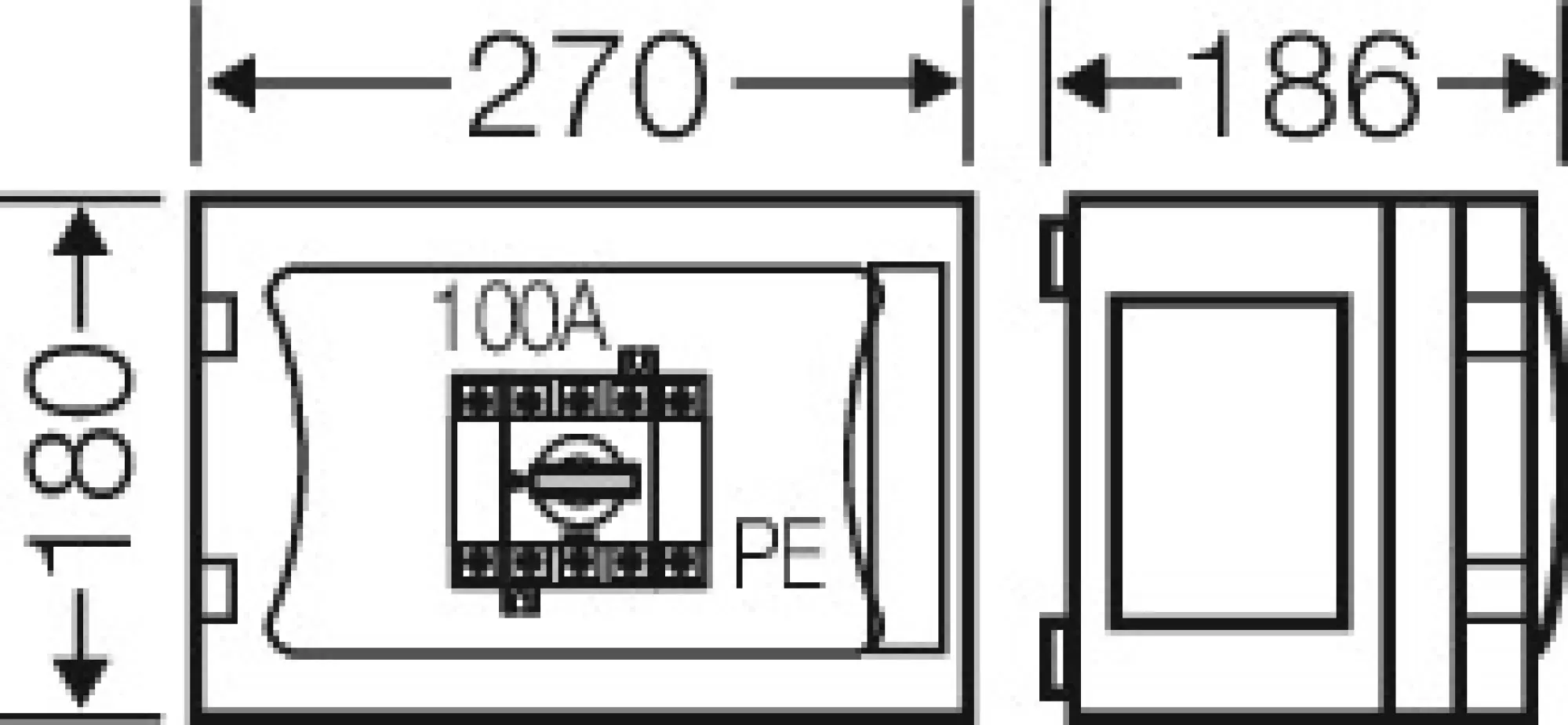 Hensel 68000111 ENYSTAR-Lastschaltergehäuse 100 A, 4polig + PE FP 5104 (img_002)