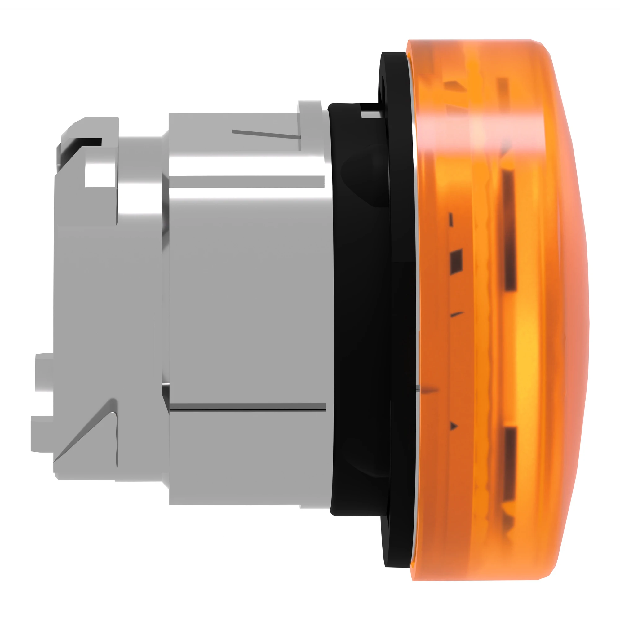 Schneider Electric ZB4BV053S Pilot light, front element, Harmony XB4, metal, 22mm, orange, for universal LED, grooved dome (img_002) Schneider Electric ZB4BV053S Pilot light, front element, Harmony XB4, metal, 22mm, orange, for universal LED, grooved dome (img_002)