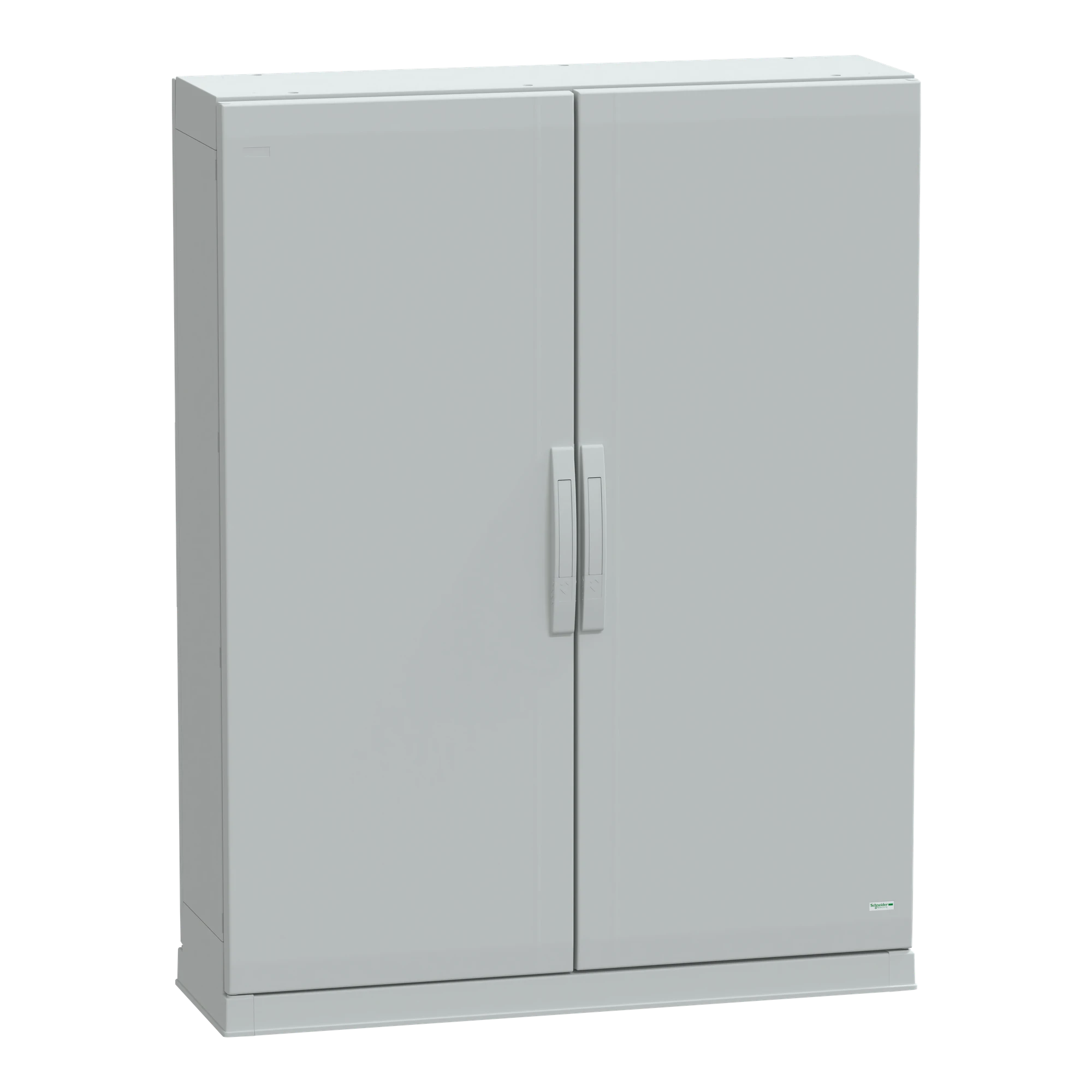 Schneider Electric NSYPLAZ12103G Polyester Enclosure, PLAZ with Base Frame, Open Bottom, 1250x1000x320 IP54 (img_001)