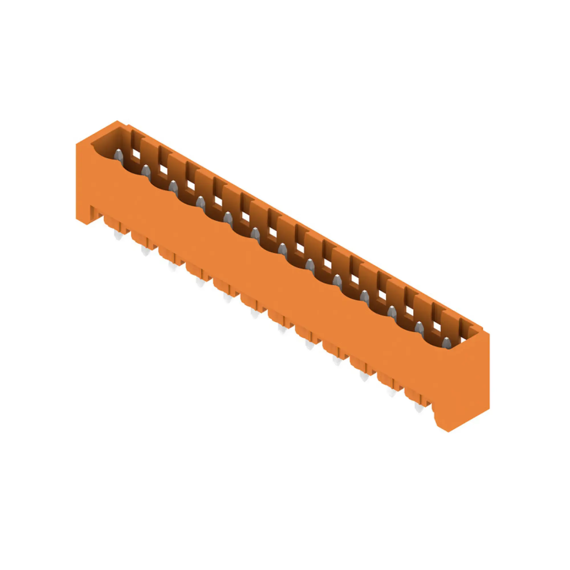 Weidmüller 1146980000 PCB connector (board connection), 320 V, 24 A, Pitch in mm: 5.08, Number of poles: 13, THT solder connection, Box (img_001)