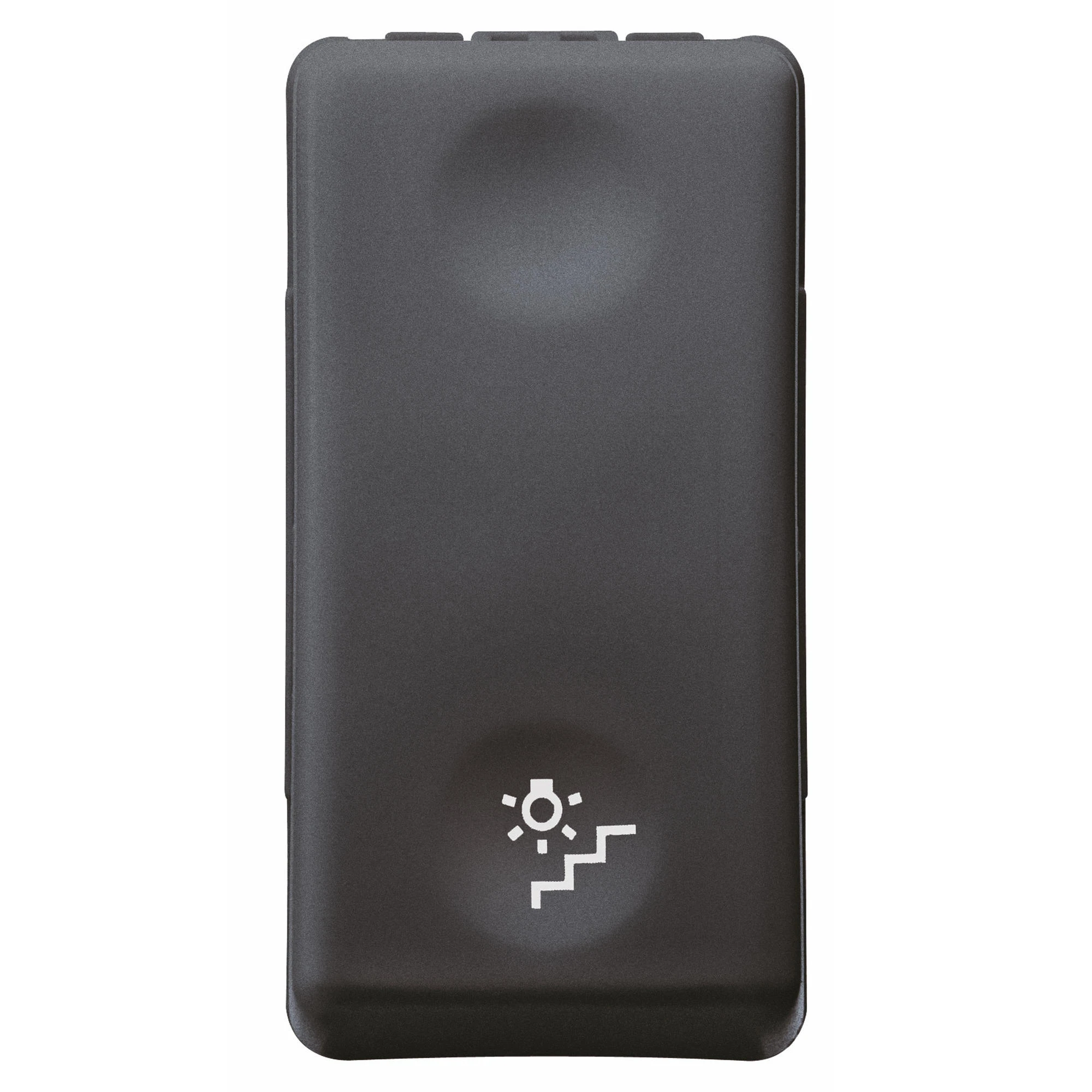 GEWISS GW21514 PUSH-BUTTON 1P 250V ac - NO 10A - WITH SYMBOL STAIRS - 1 MODULE - SYSTEM BLACK (img_001) GEWISS GW21514 PUSH-BUTTON 1P 250V ac - NO 10A - WITH SYMBOL STAIRS - 1 MODULE - SYSTEM BLACK (img_001)