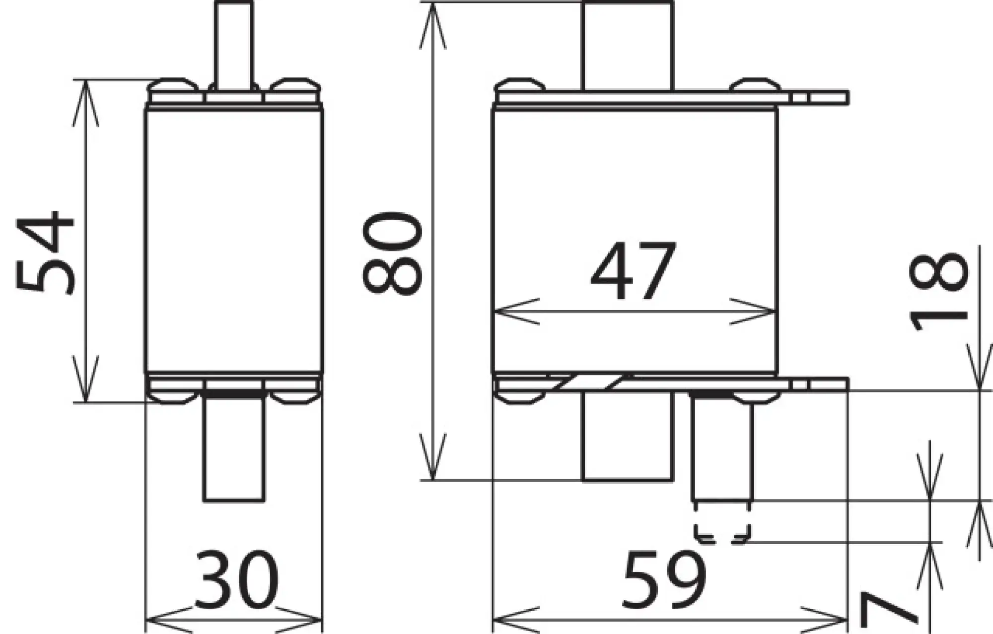 Dehn 900264 Surge arrester Type 2 / single-pole 280V a.c. for NH00 fuse holders (img_002) Dehn 900264 Surge arrester Type 2 / single-pole 280V a.c. for NH00 fuse holders (img_002)