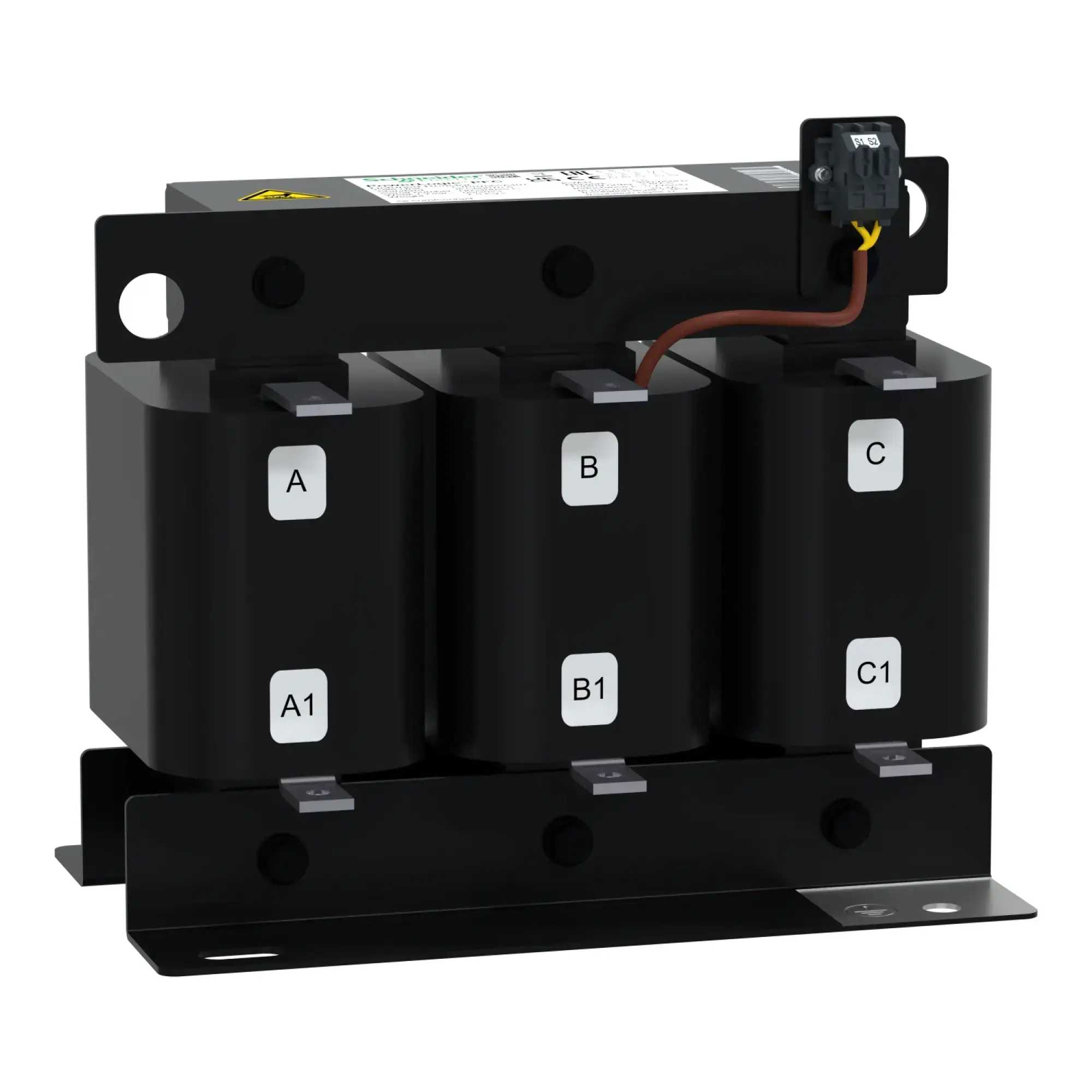 Schneider Electric LVR07065A40T Filter circuit reactor, PowerLogic PFC, 6.5kvar, 190Hz, (3.8), 7%, 50Hz, 400V (img_002) Schneider Electric LVR07065A40T Filter circuit reactor, PowerLogic PFC, 6.5kvar, 190Hz, (3.8), 7%, 50Hz, 400V (img_002)