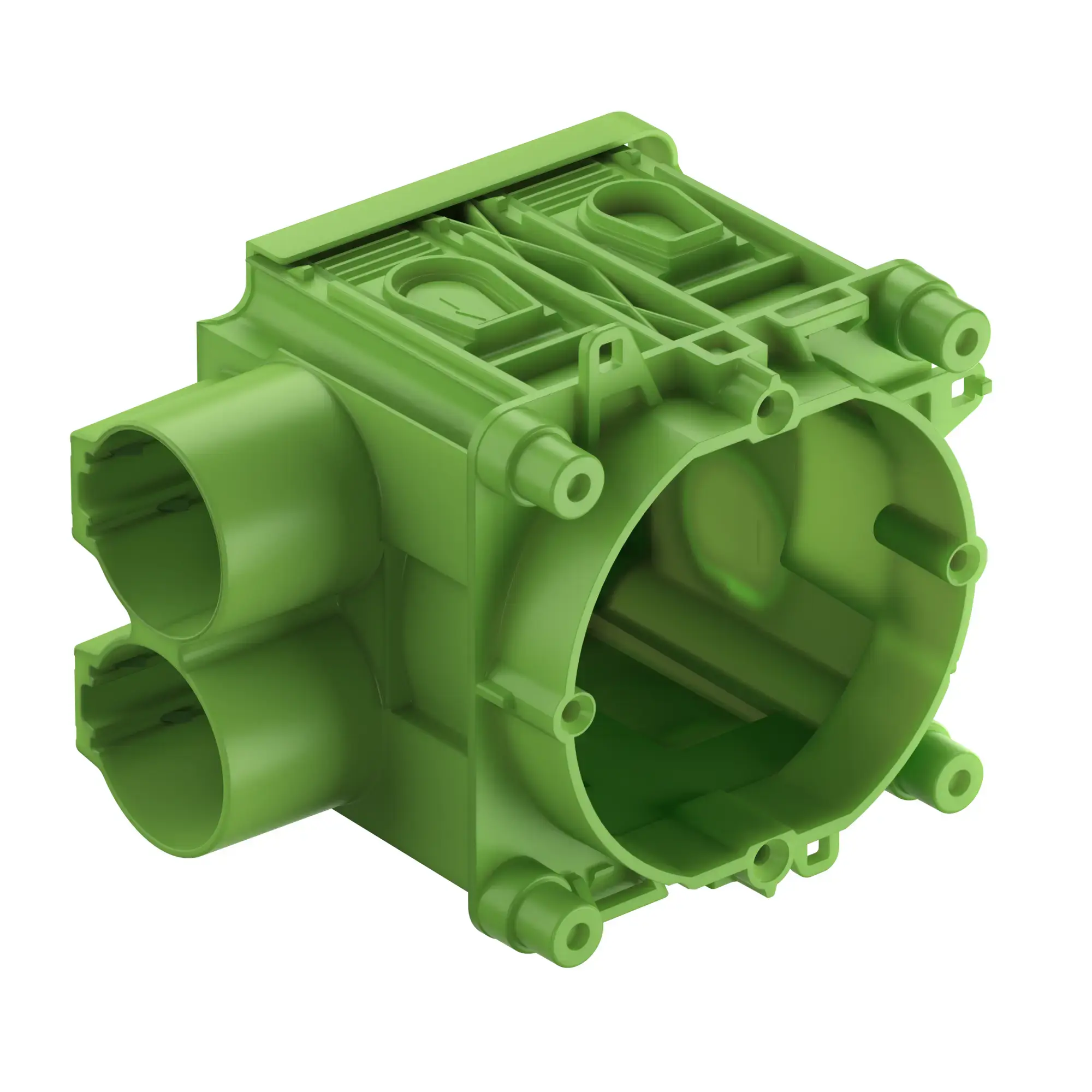 Spelsberg 98496601 Branch socket, Type of protection IP30, Suitable for concrete construction, Protection class II, Rated insulation voltage 400V AC, VDE, Halogen free (img_001)