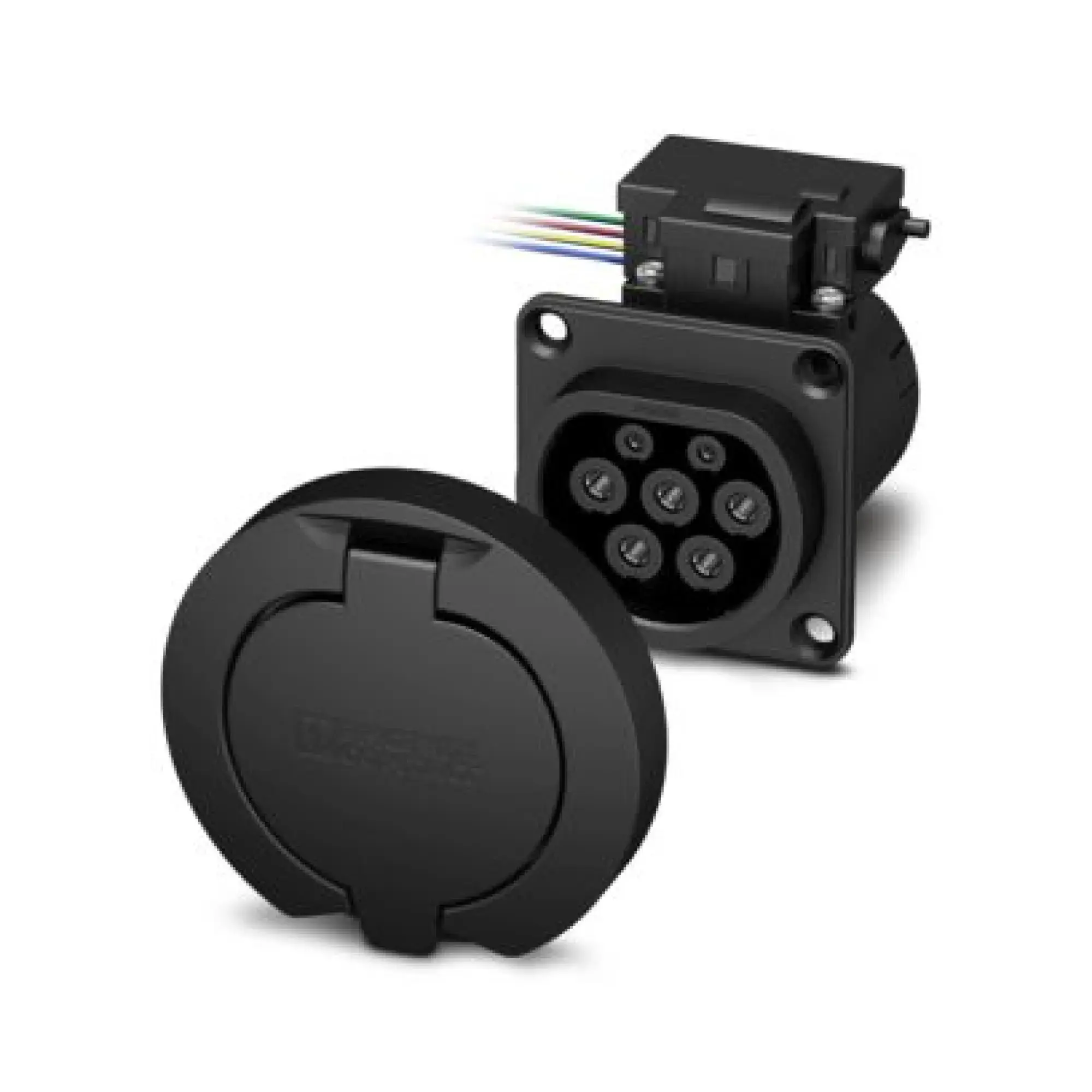Phoenix Contact 1532126 Infrastructure charging socket EV-T2M3SO12-4P-R-B-SET (img_001)