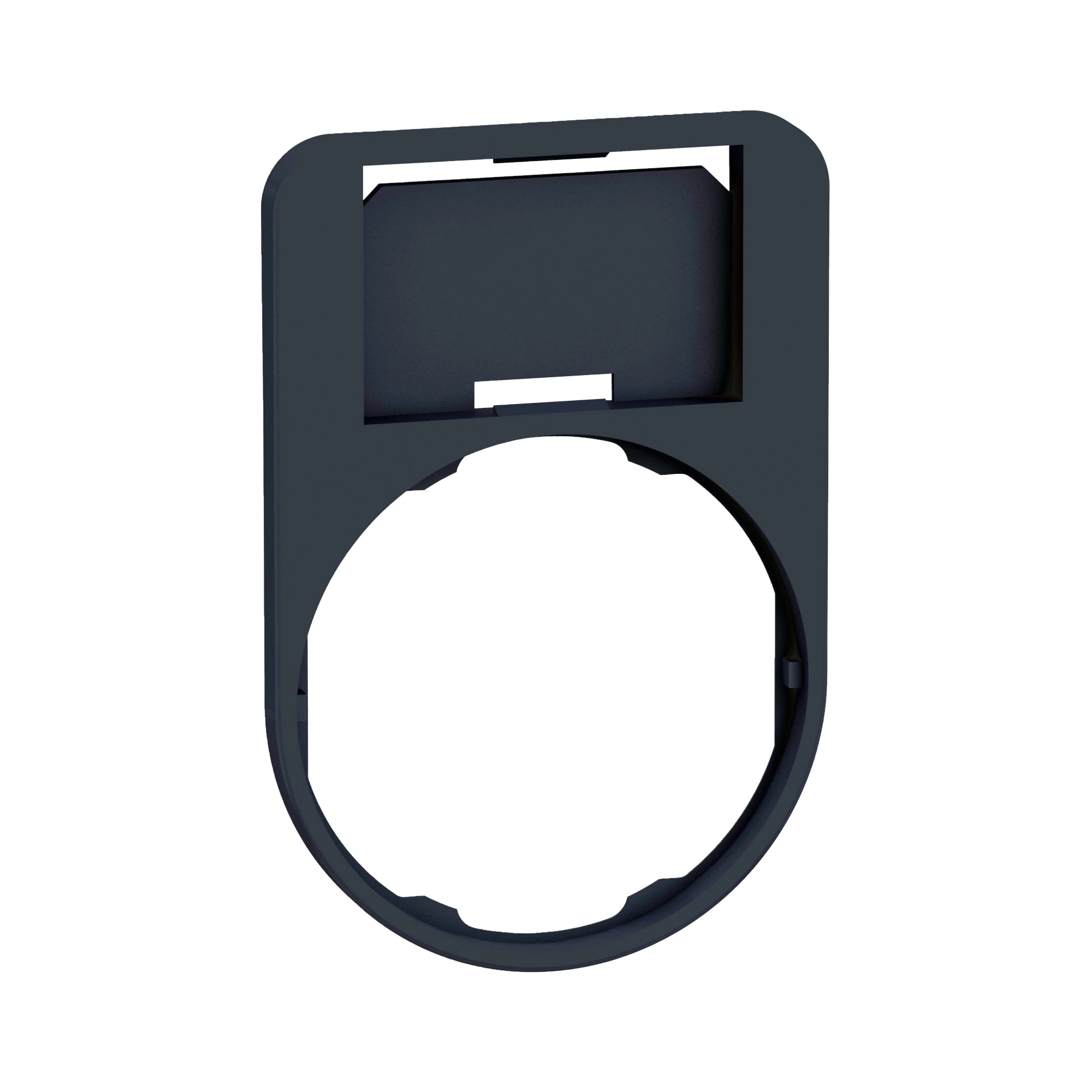 Schneider Electric ZBZF33 Label holder 30x50mm, without label, for flush 30mm (img_001)