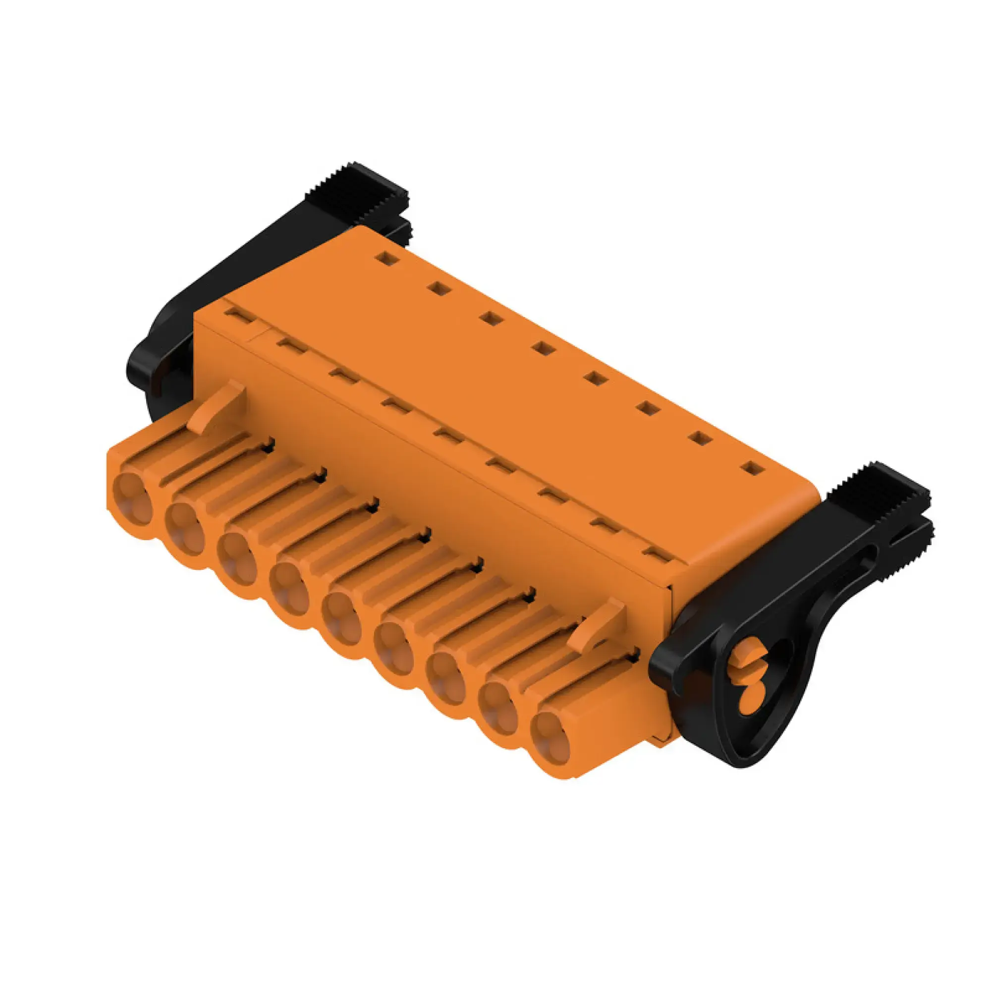 Weidmüller 1016420000 PCB connector (wire connection), 320 V, 23 A, Pitch in mm: 5.00, 3.31 mm², Number of poles: 9, PUSH IN with actuator, Box (img_001)