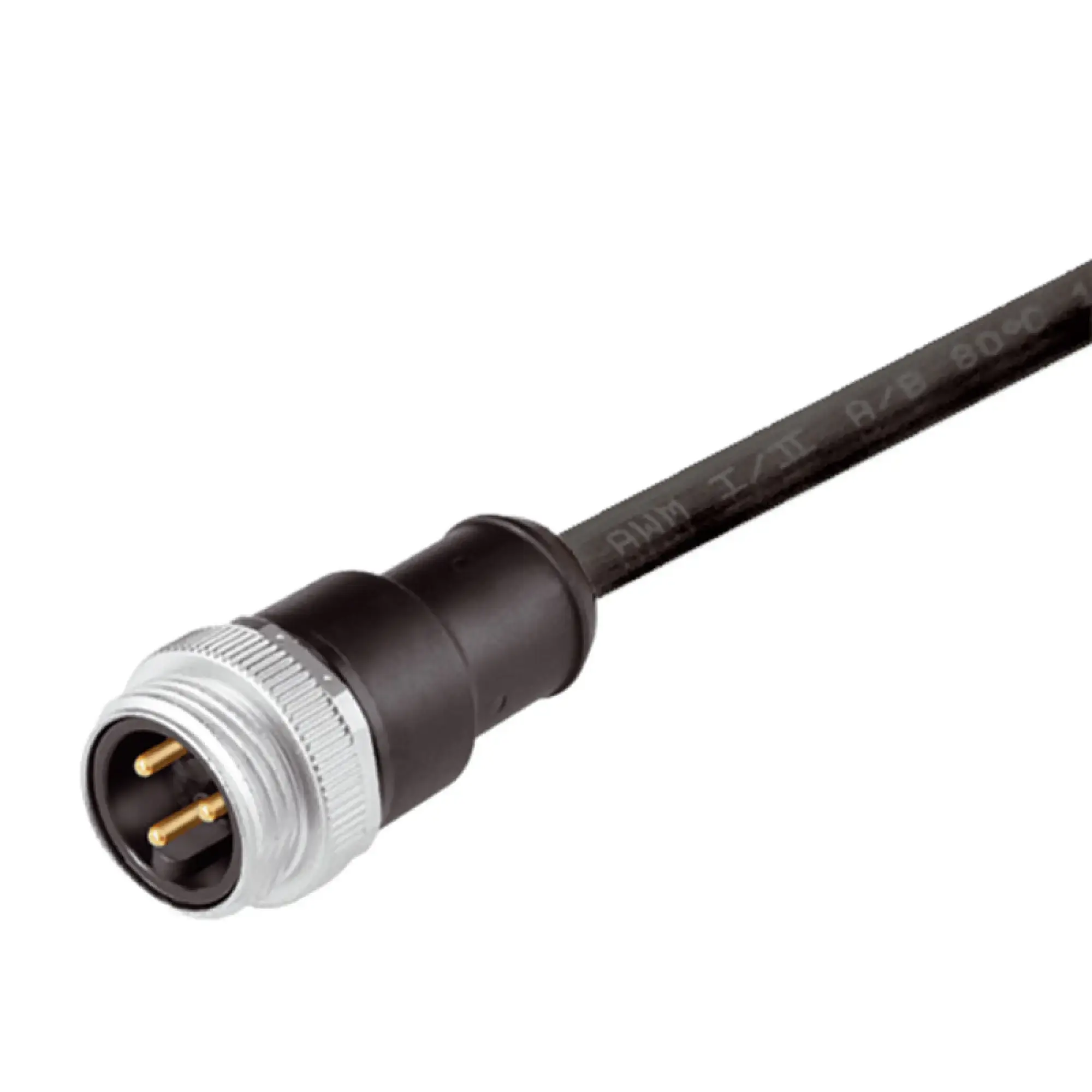 Weidmüller 1292120150 Sensor-actuator Cable (assembled), One end without connector, 7/8", Number of poles: 4, pin, straight, LED: No, Cable length: 1.5 m, Shielded: No (img_001)