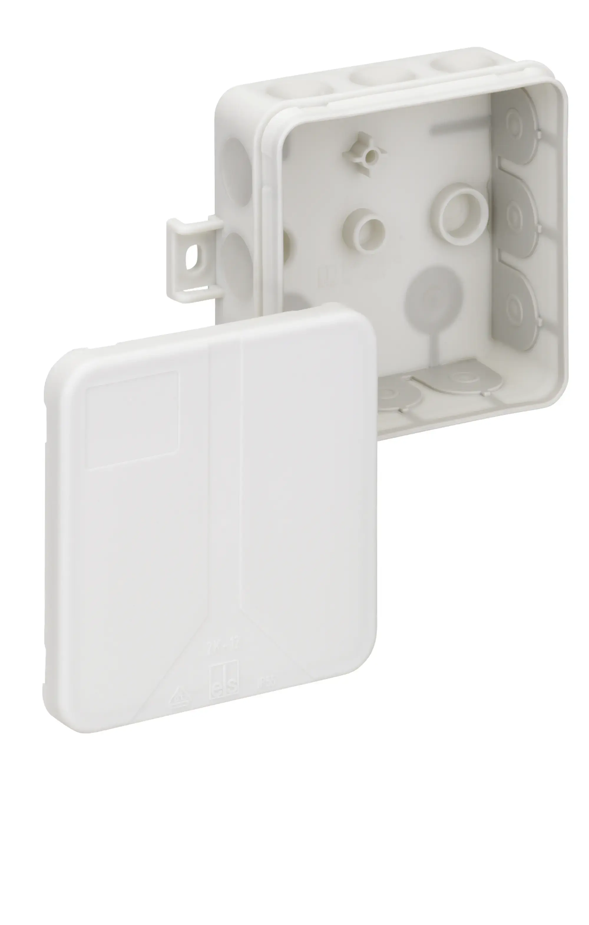 Spelsberg 34591201 Junction box, Type of protection IP55, Max. conductor cross section 2,5², Impact strength IK07, Protection class II, Ui 400V AC, VDE, Halogen free (img_001)