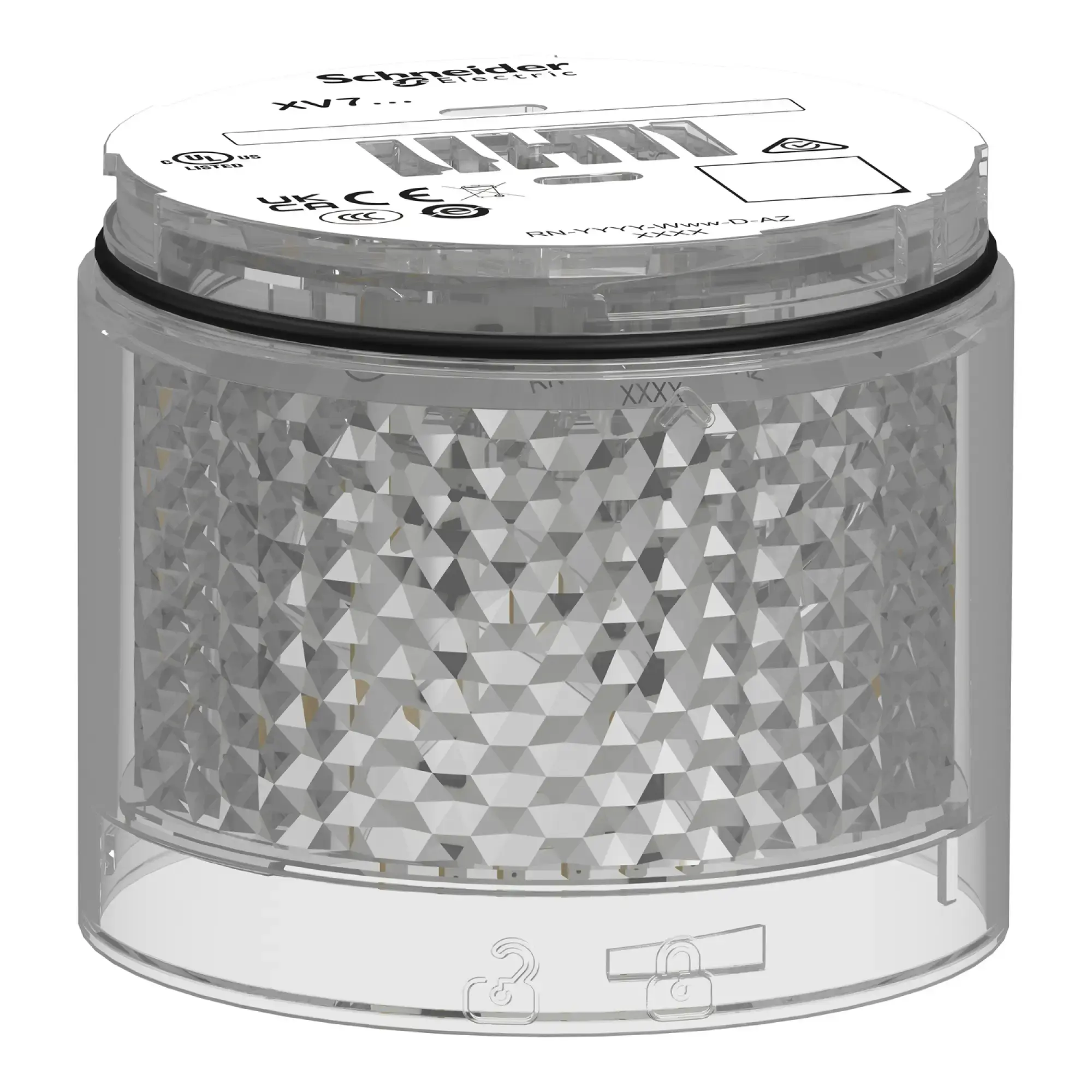 Schneider Electric XVB7C57 Leuchtelement, Harmony XVB7, modular, 70mm, weiß, 24V ACDC, Blinklicht, energieeffiziente LED (img_001) Schneider Electric XVB7C57 Leuchtelement, Harmony XVB7, modular, 70mm, weiß, 24V ACDC, Blinklicht, energieeffiziente LED (img_001)