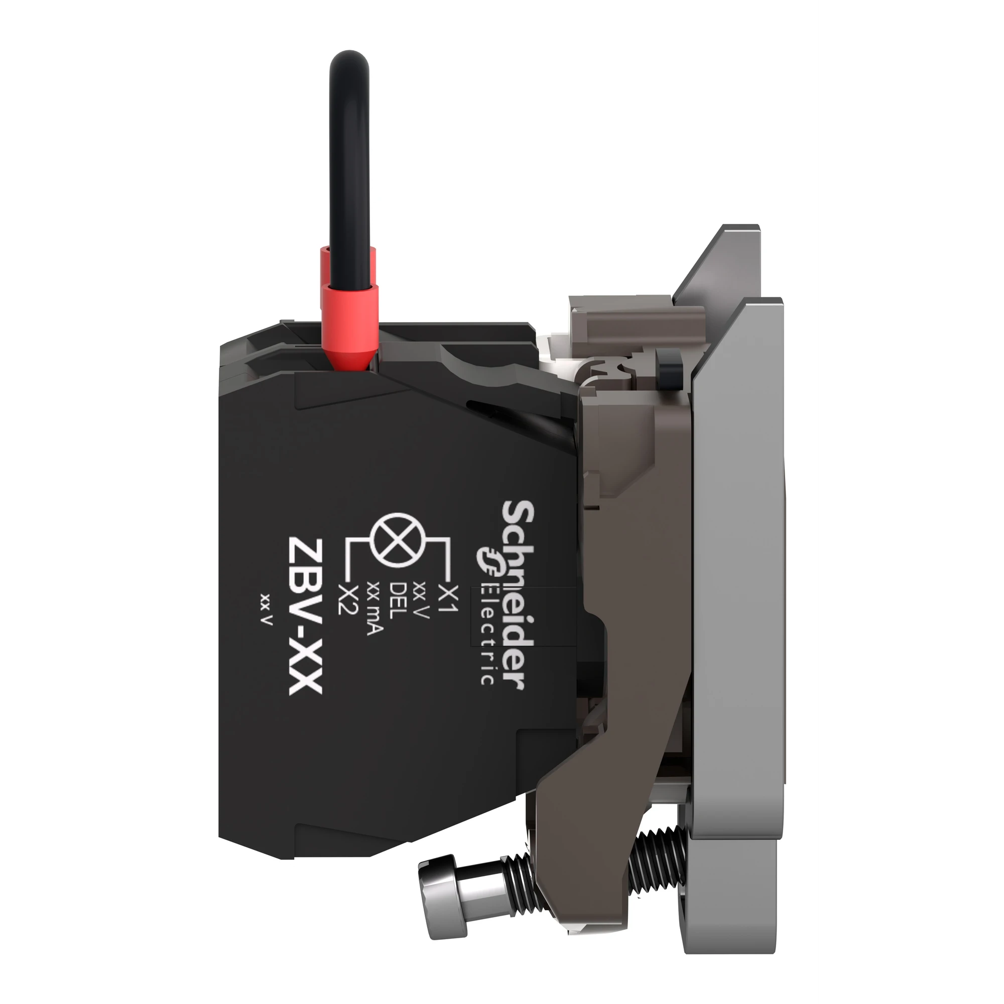 Schneider Electric ZB4BV156 Lampholder with Mounting Flange, Harmony XB4, Metal, White, Incandescent Bulb BA9s, Screw Terminal, 250V (img_005) Schneider Electric ZB4BV156 Lampholder with Mounting Flange, Harmony XB4, Metal, White, Incandescent Bulb BA9s, Screw Terminal, 250V (img_005)