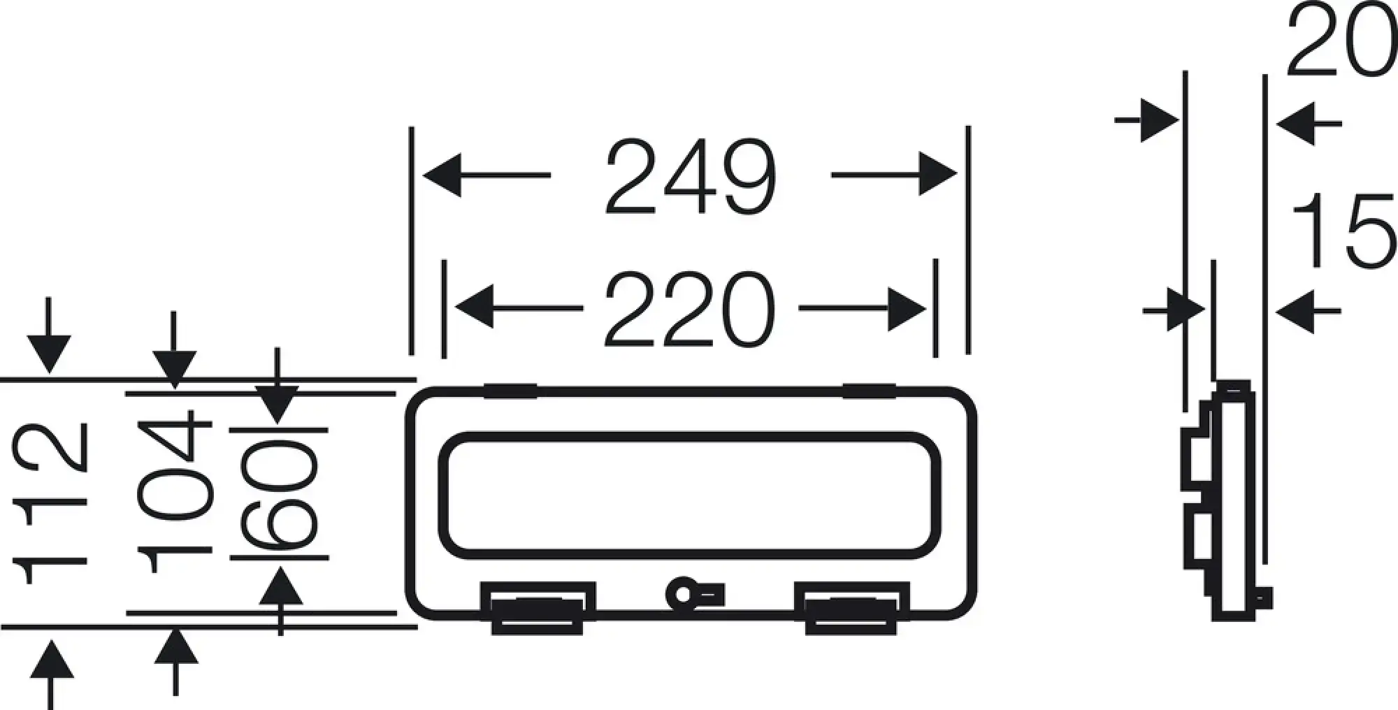 Hensel 2000059 Klappdeckel, 12 Teilungseinheiten Mi KL 12 (img_003)