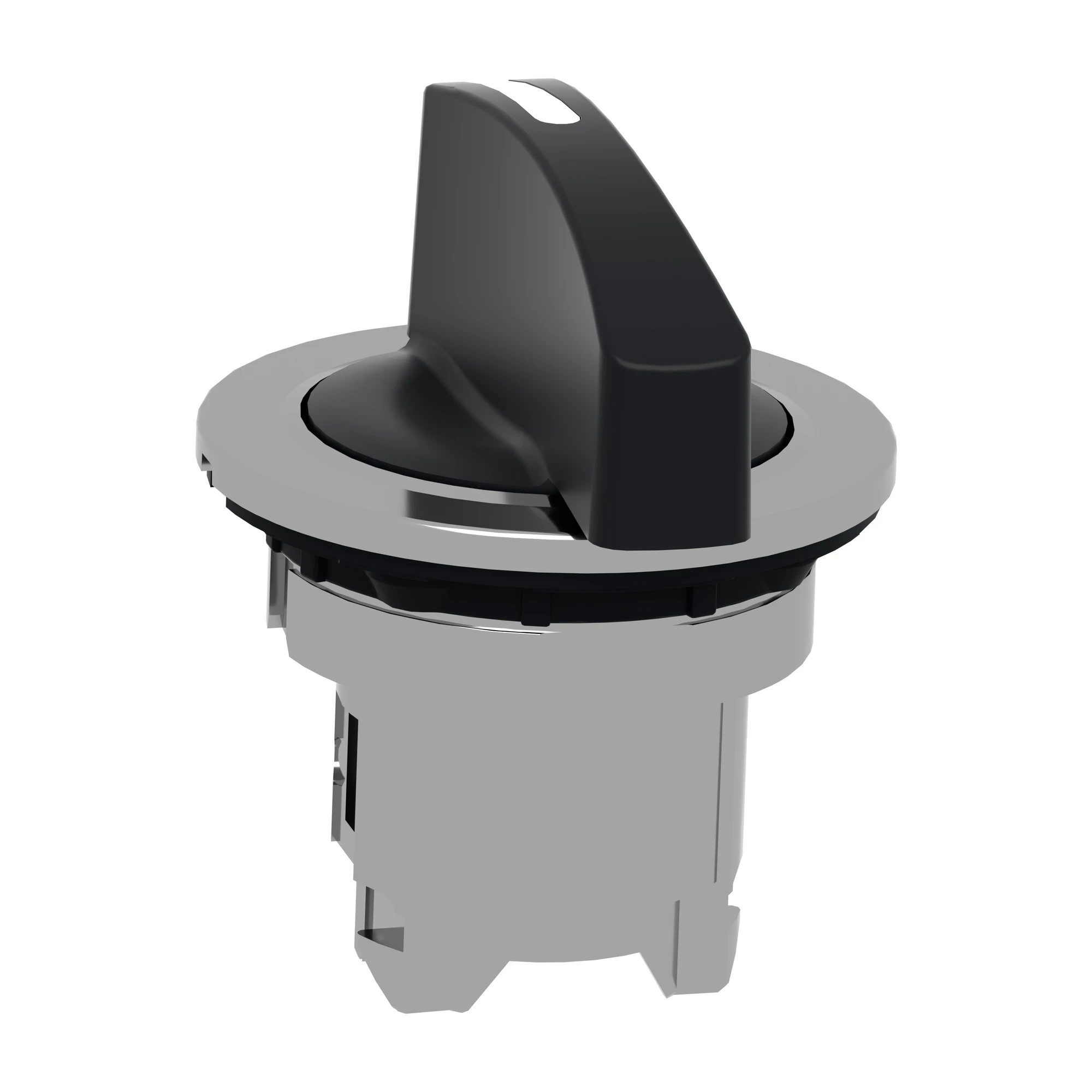 Schneider Electric ZB4FJ5 Selector switch, front element, Harmony XB4F, metal, 30mm, black, 3 positions, long toggle, center detent (img_002) Schneider Electric ZB4FJ5 Selector switch, front element, Harmony XB4F, metal, 30mm, black, 3 positions, long toggle, center detent (img_002)