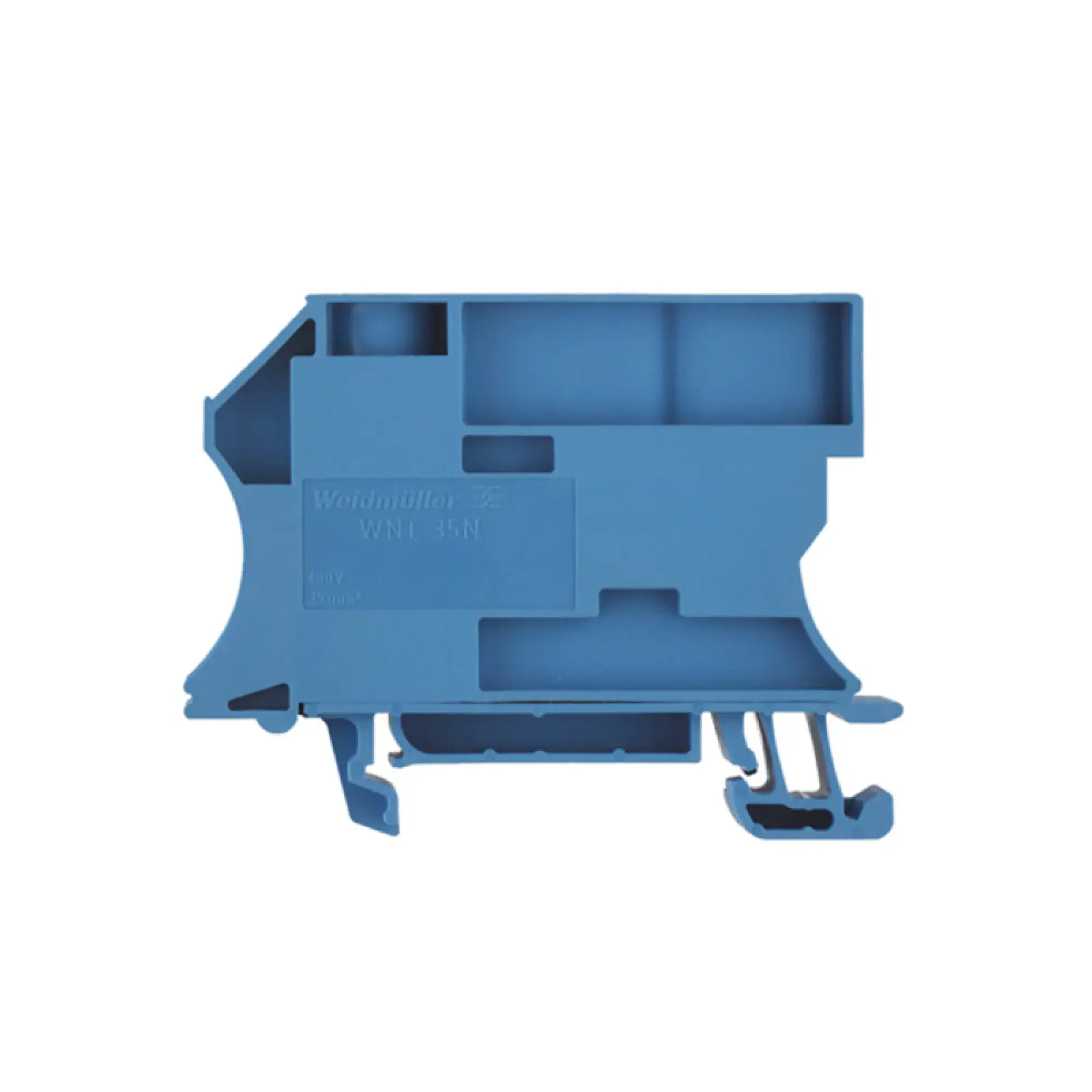 Weidmüller 1718550000 Neutral conductor modular terminal, Screw connection, 35, 400 V, 125 A, TS 35, blue (img_001)