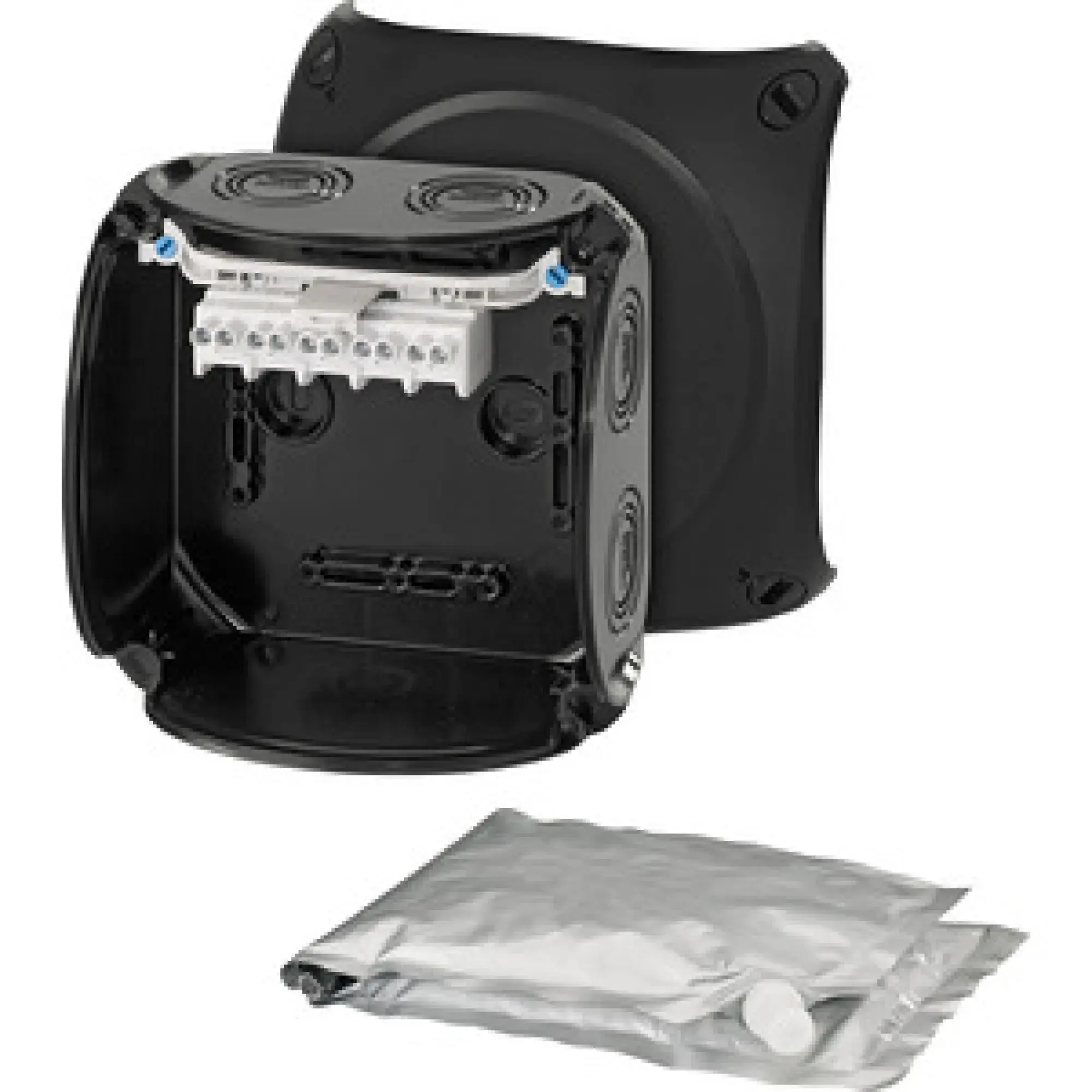 Hensel 62000104 Kabelabzweigkasten 1,5-4 qmm, 3phasig, 6 qmm 1phasig, 5polig, schwarz WP 0604 B (img_001) Hensel 62000104 Kabelabzweigkasten 1,5-4 qmm, 3phasig, 6 qmm 1phasig, 5polig, schwarz WP 0604 B (img_001)