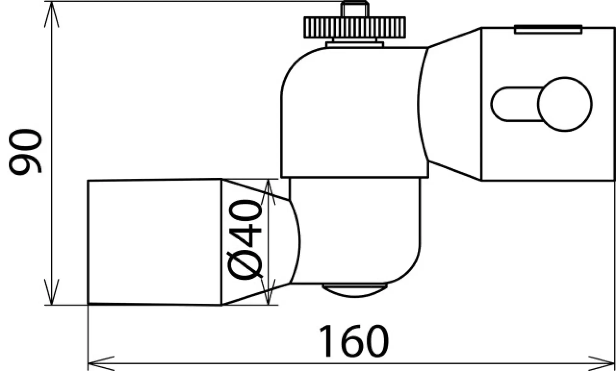 Dehn 785130 Angled intake tube, adjustable, D=40mm for MS dry cleaning set -36kV (img_002)