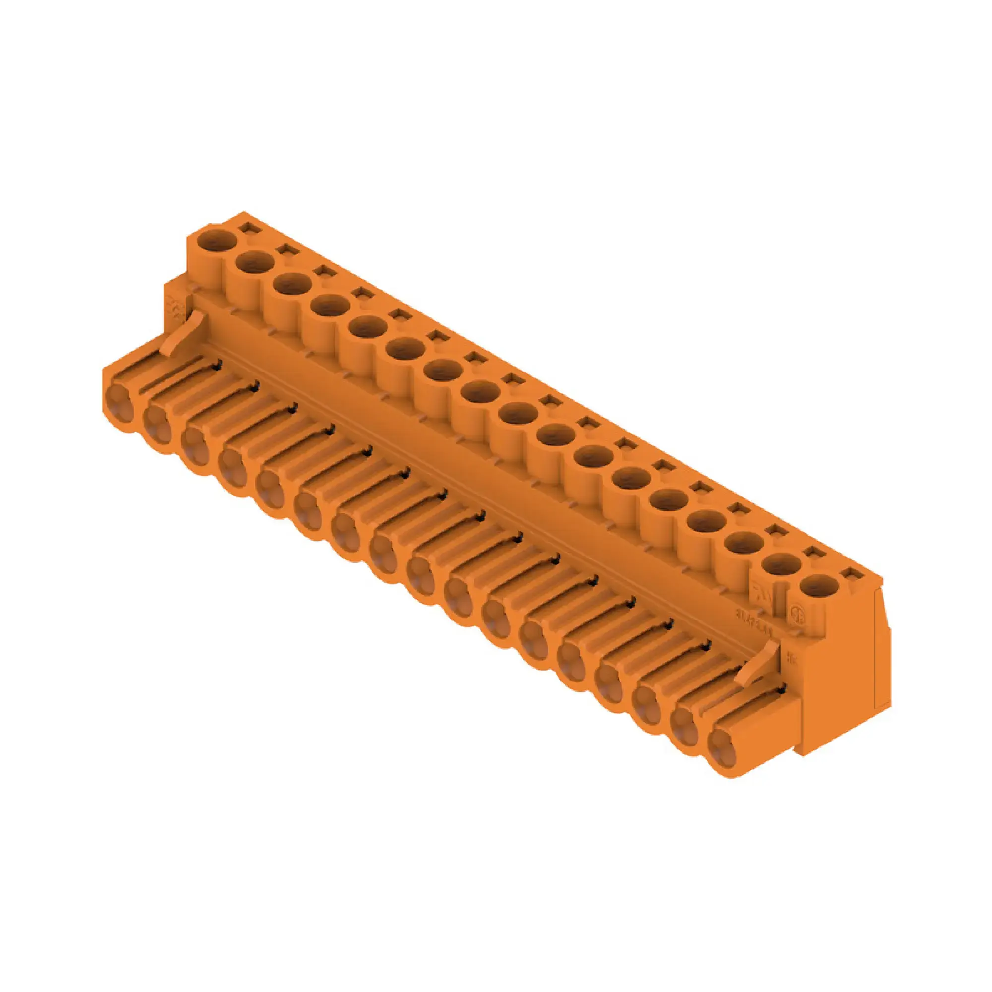 Weidmüller 1954330000 PCB connector (wire connection), 320 V, 23 A, Pitch in mm: 5.00, 4 mm², Number of poles: 17, Clamping yoke connection, Box (img_001) Weidmüller 1954330000 PCB connector (wire connection), 320 V, 23 A, Pitch in mm: 5.00, 4 mm², Number of poles: 17, Clamping yoke connection, Box (img_001)