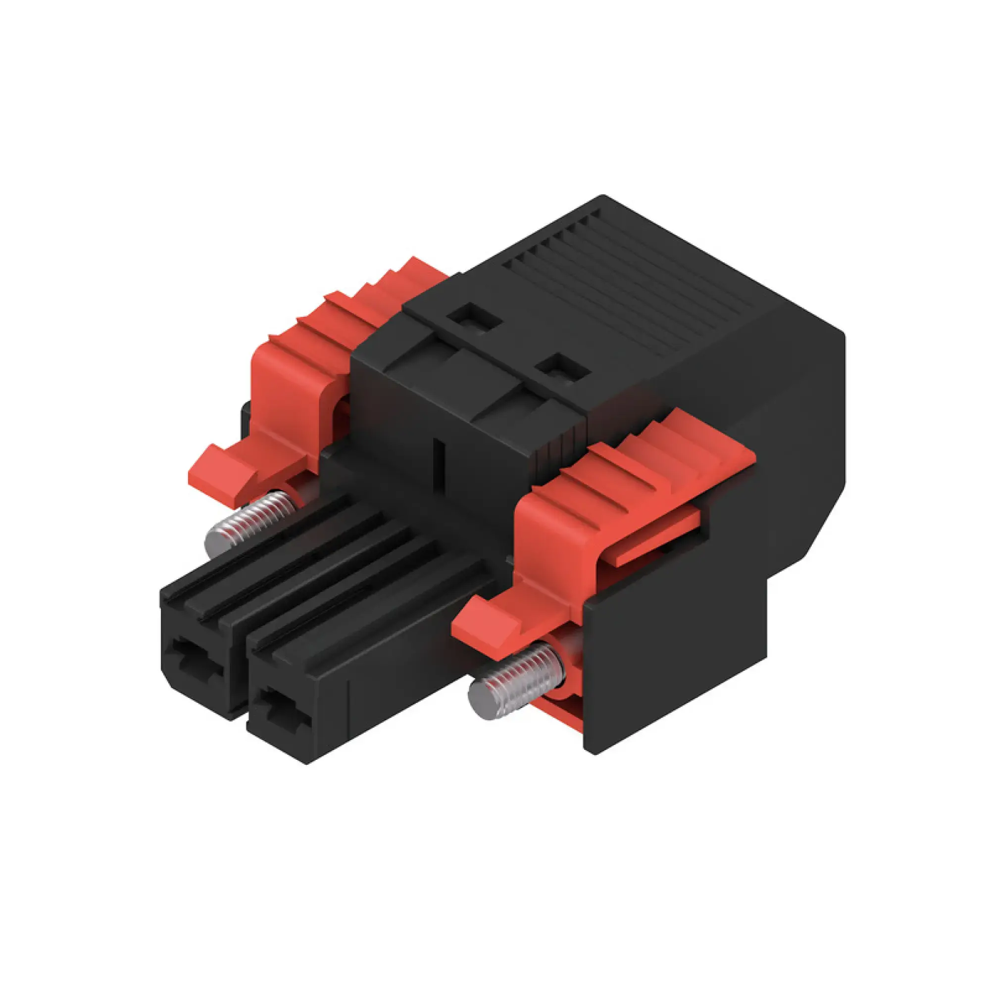 Weidmüller 1060500000 PCB connector (wire connection), 1000 V, 57 A, Pitch in mm: 7.62, 10 mm², Number of poles: 2, PUSH IN without actuator, Tension-clamp connection, Box (img_001)
