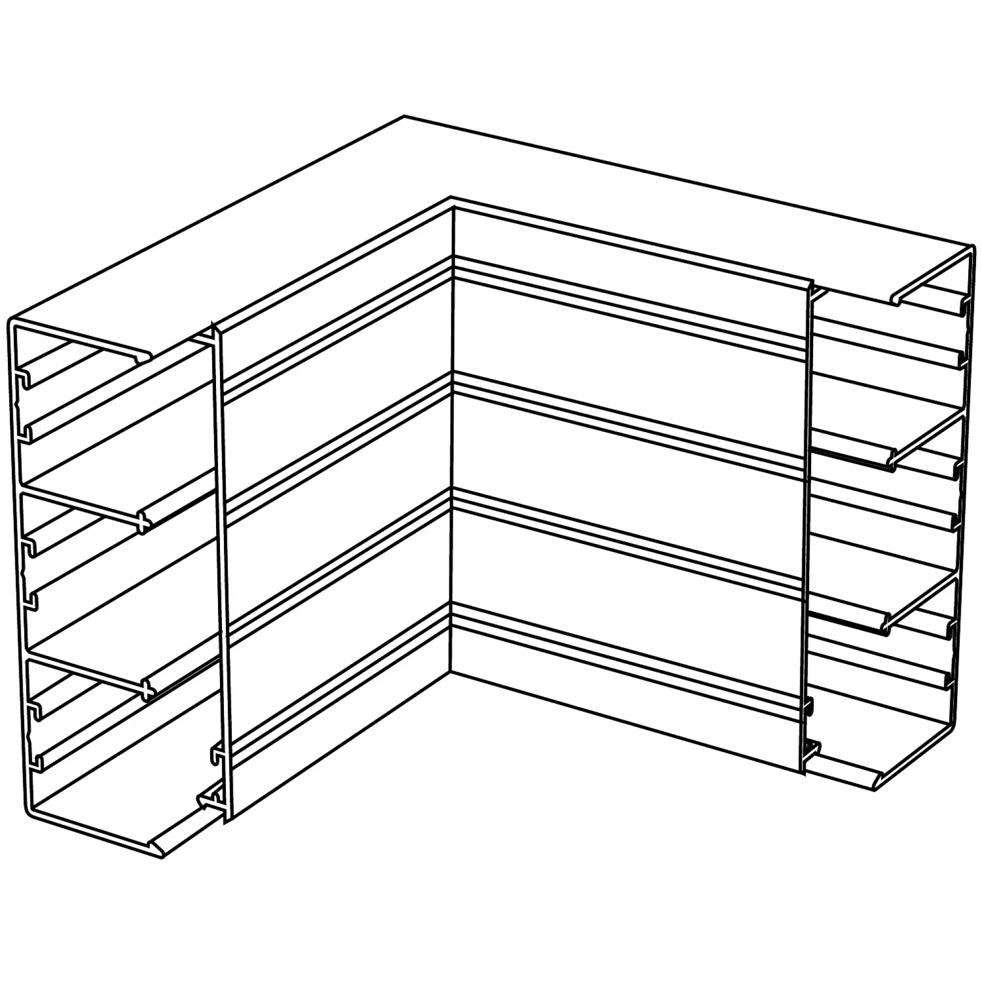 Schneider Electric 5440120 FED Duct Inner Corner with Cover 100/34 Anodized Aluminum Type:FED-IH10134 (img_002) Schneider Electric 5440120 FED Duct Inner Corner with Cover 100/34 Anodized Aluminum Type:FED-IH10134 (img_002)