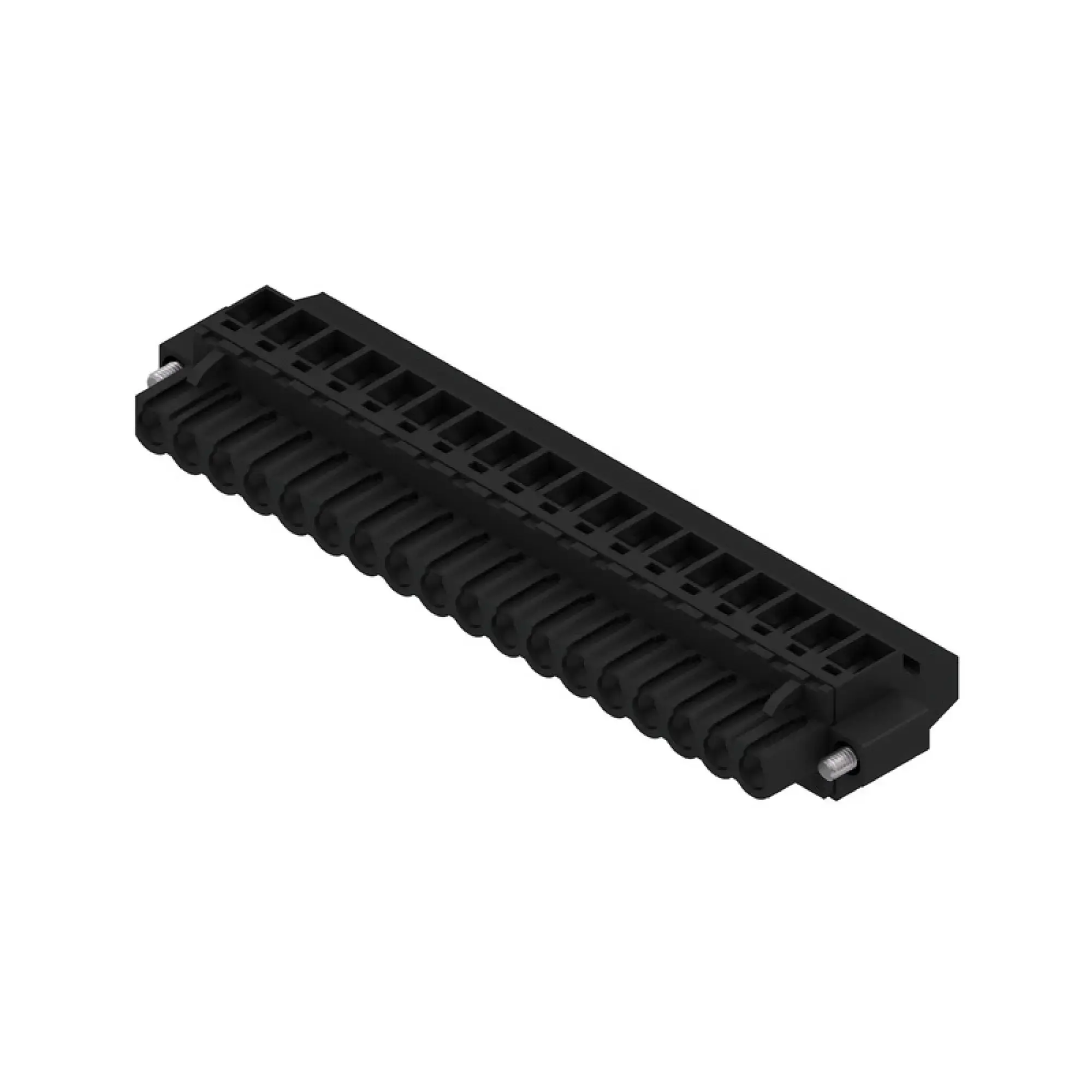 Weidmüller 1950200000 PCB connector (wire connection), 320 V, 23 A, Pitch in mm: 5.08, 4 mm², Number of poles: 18, Clamping yoke connection, Box (img_001) Weidmüller 1950200000 PCB connector (wire connection), 320 V, 23 A, Pitch in mm: 5.08, 4 mm², Number of poles: 18, Clamping yoke connection, Box (img_001)