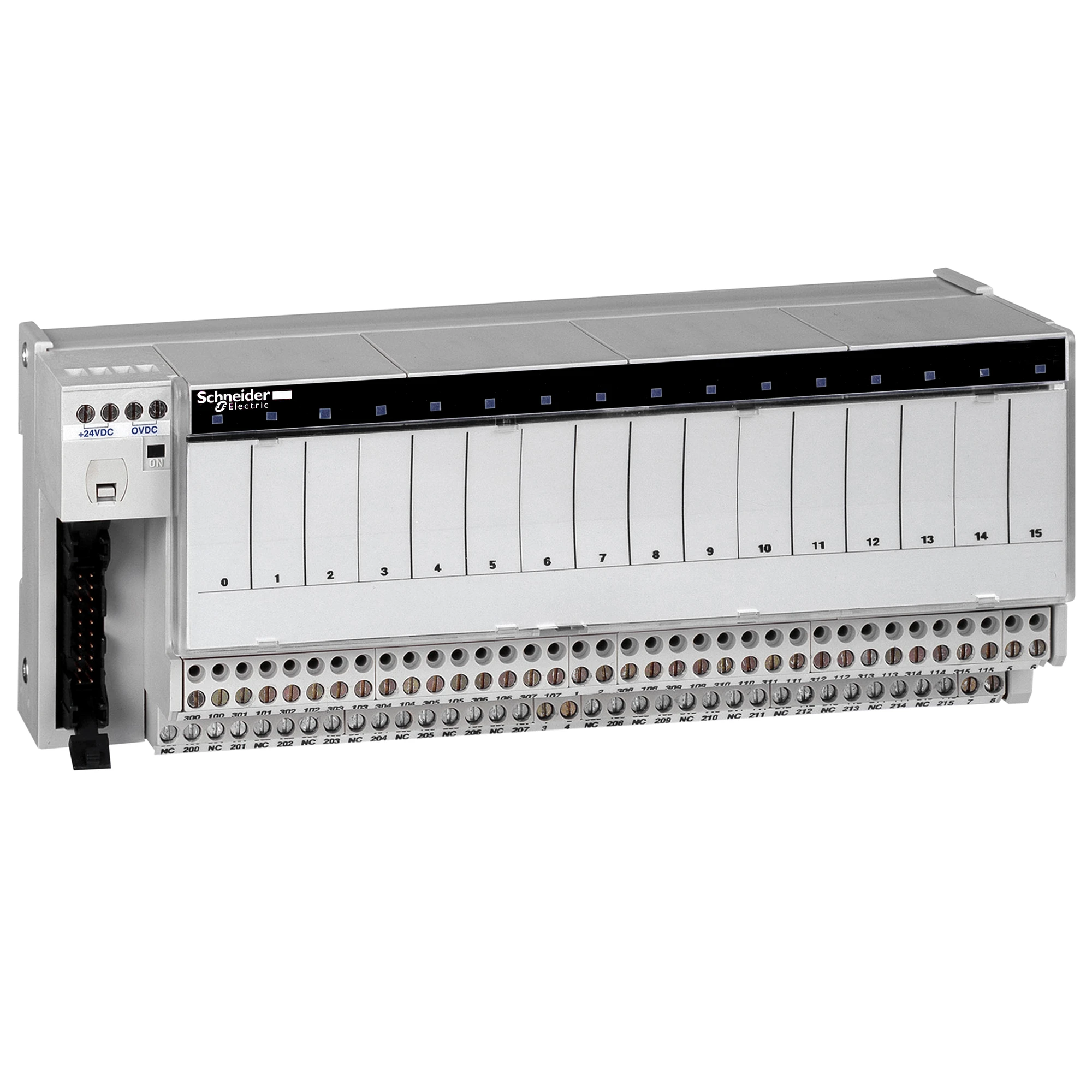 Schneider Electric ABE7P16T318 BASE FOR EM/SS REL SAFETY+BL. ISOLATION/CONNECTION-2COMMON (img_001) Schneider Electric ABE7P16T318 BASE FOR EM/SS REL SAFETY+BL. ISOLATION/CONNECTION-2COMMON (img_001)