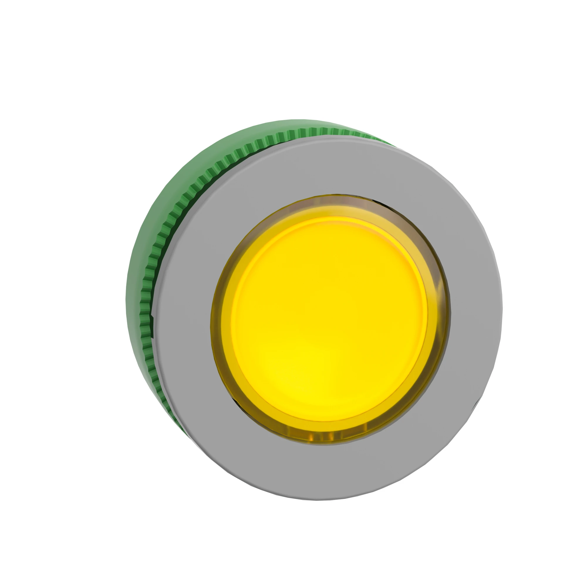 Schneider Electric ZB5FH083C0 Illuminated Push-Button, Front Element, Harmony XB5F, Plastic, 30mm, Yellow, Unmarked, for Universal LED, Latching (img_002) Schneider Electric ZB5FH083C0 Illuminated Push-Button, Front Element, Harmony XB5F, Plastic, 30mm, Yellow, Unmarked, for Universal LED, Latching (img_002)
