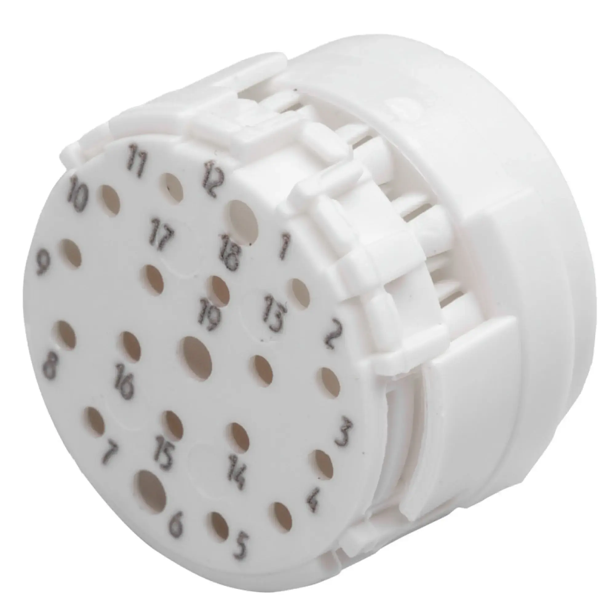 Weidmüller 1170120000 contact insert (circular connector), Plug-in connector, Pin, 19-pole, Crimp connection, M23, Number of poles: 19, Coding: none (img_001) Weidmüller 1170120000 contact insert (circular connector), Plug-in connector, Pin, 19-pole, Crimp connection, M23, Number of poles: 19, Coding: none (img_001)